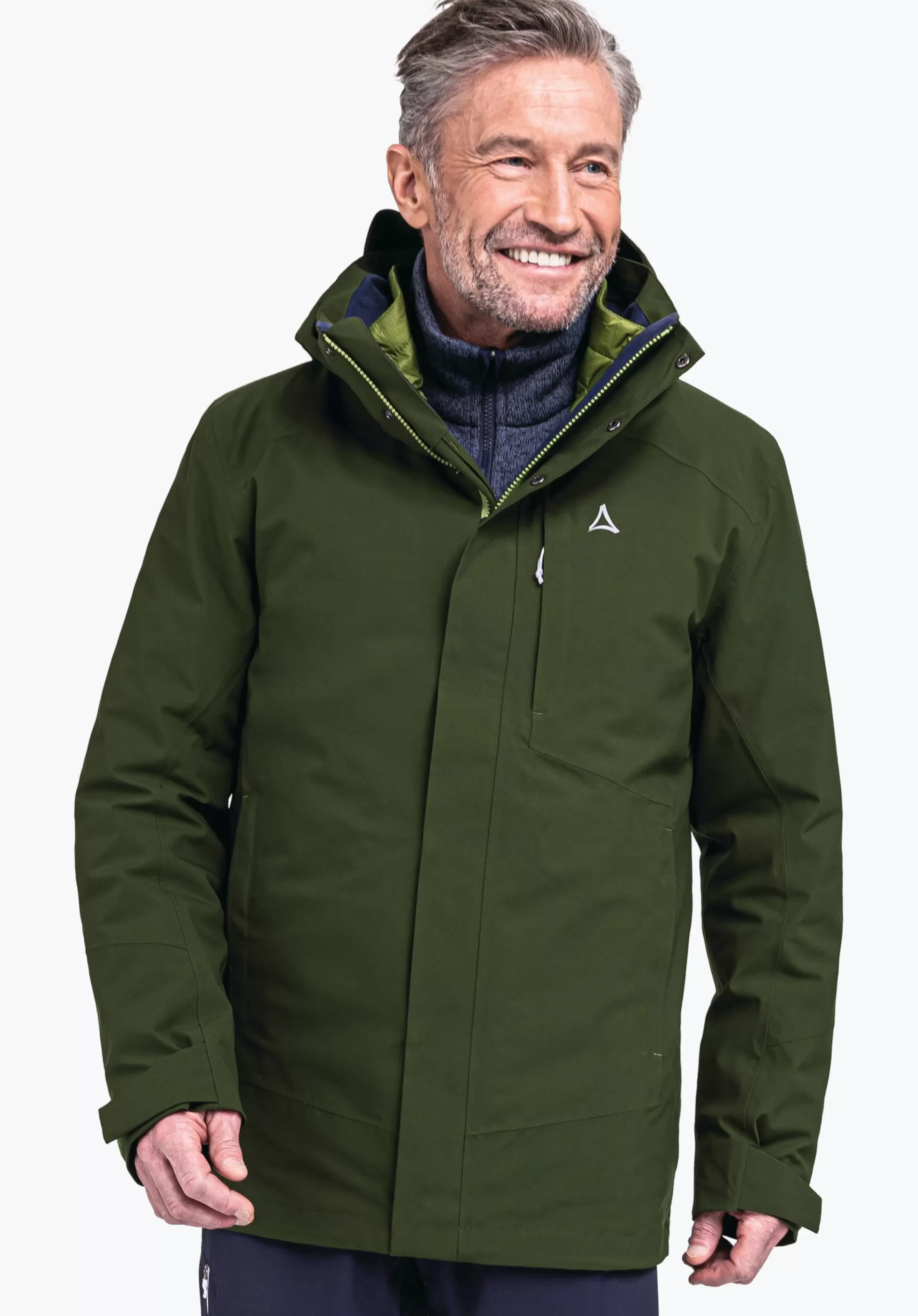 MEN SCHÖFFEL Trek & Hike | Double Jackets<3in1 hiking jacket with thermal inner red