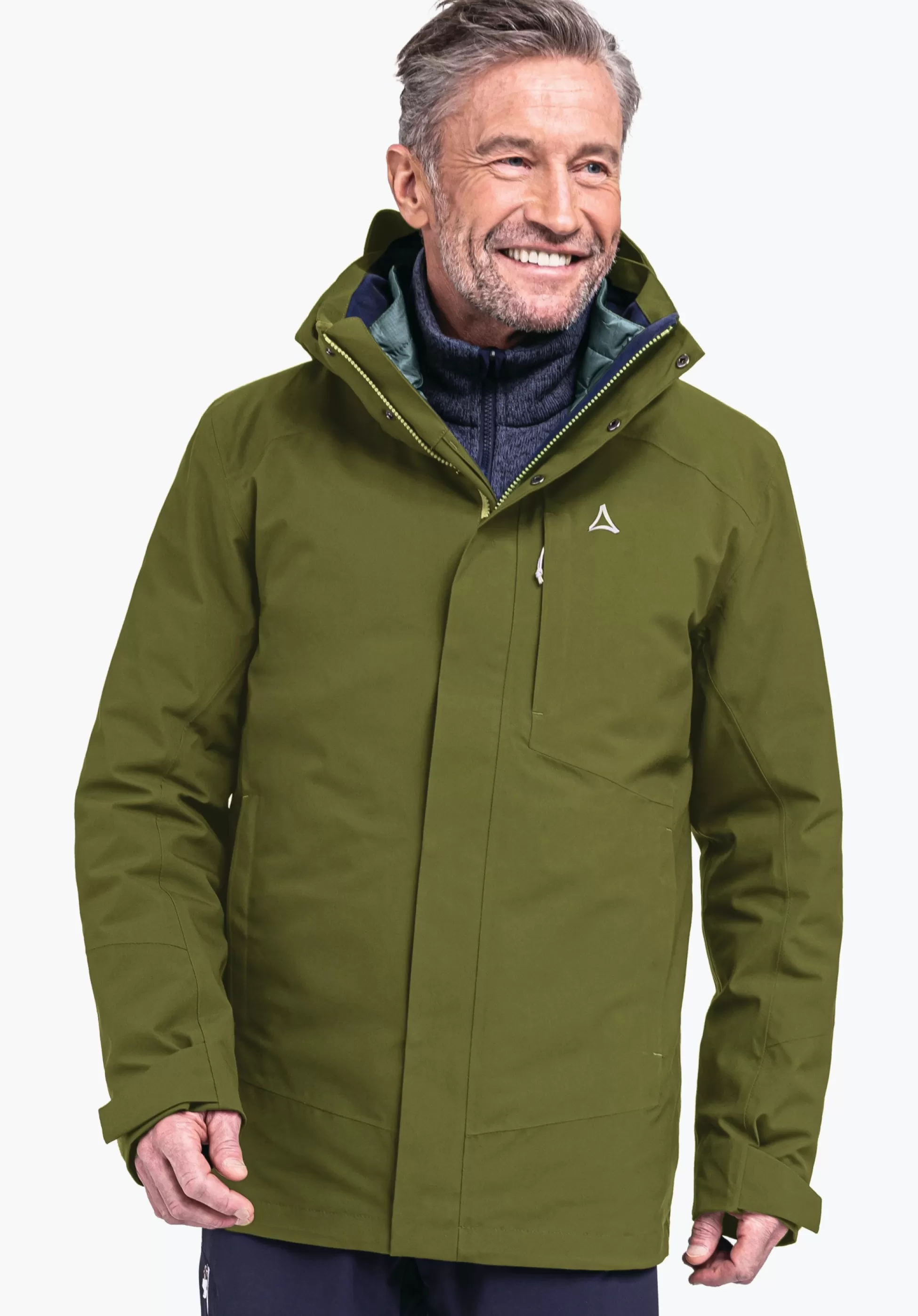 MEN SCHÖFFEL Trek & Hike | Double Jackets<3in1 hiking jacket with thermal inner red