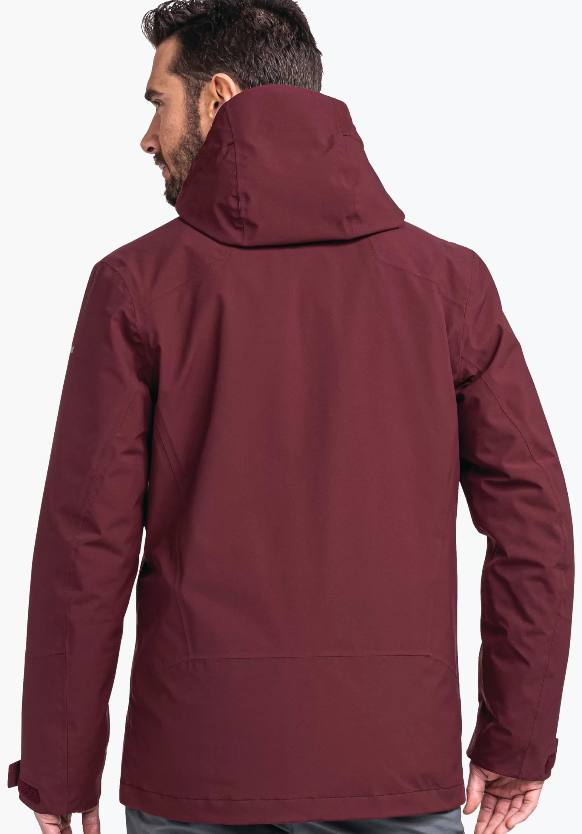 MEN SCHÖFFEL Trek & Hike | Double Jackets<3in1 hiking jacket with thermal inner red