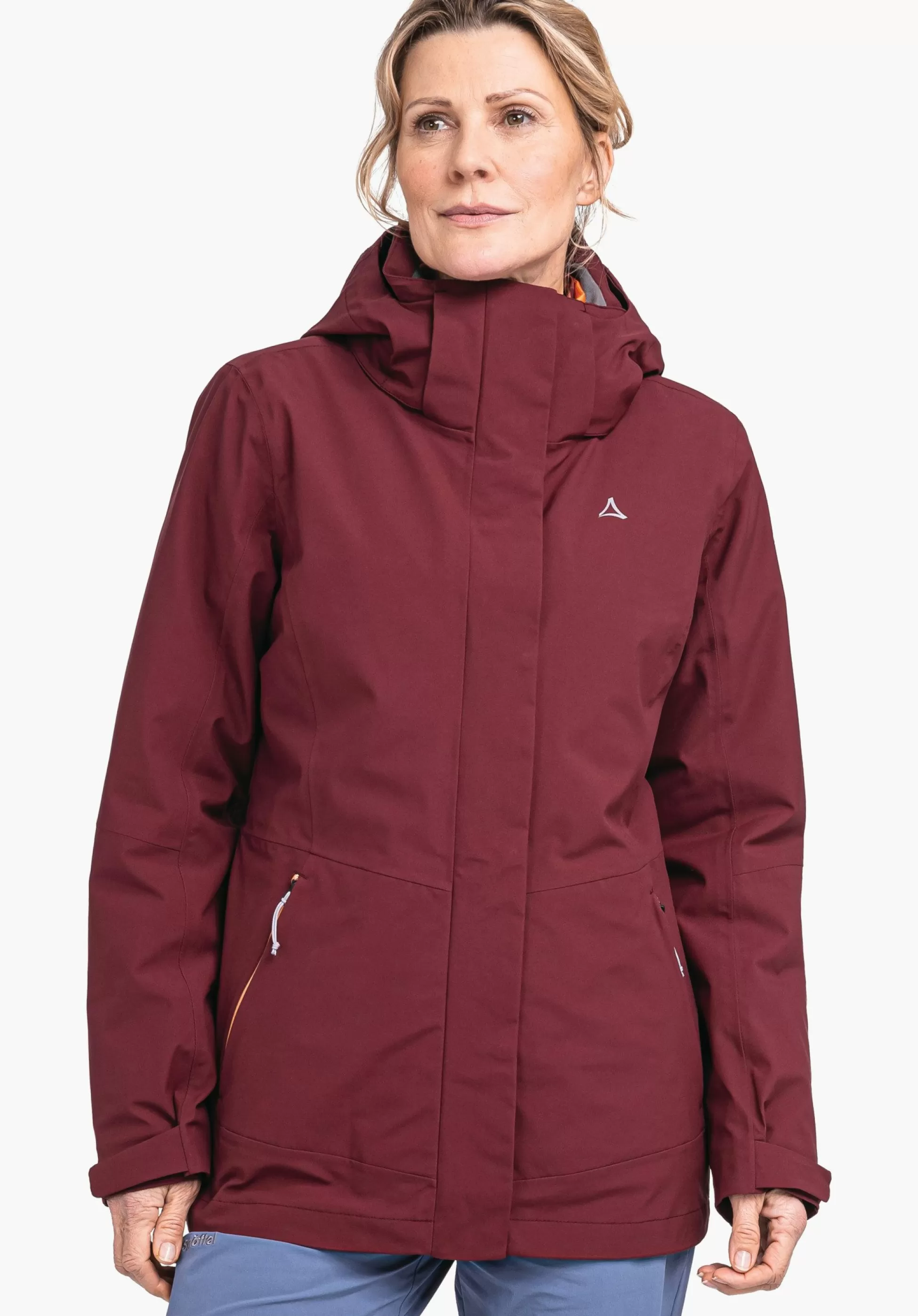 WOMEN SCHÖFFEL Trek & Hike | Double Jackets<3in1 hiking jacket with thermal inner red