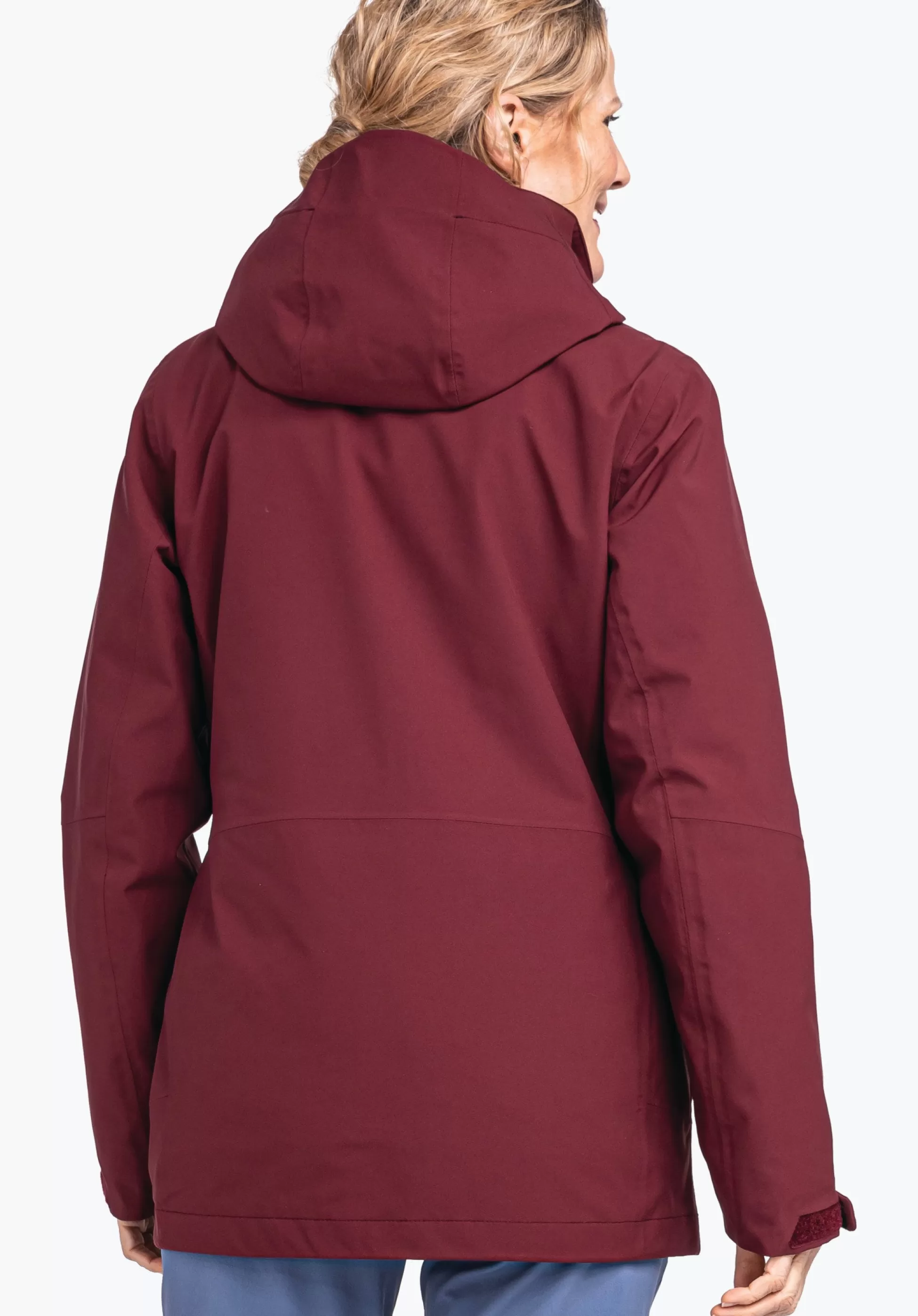 WOMEN SCHÖFFEL Trek & Hike | Double Jackets<3in1 hiking jacket with thermal inner red