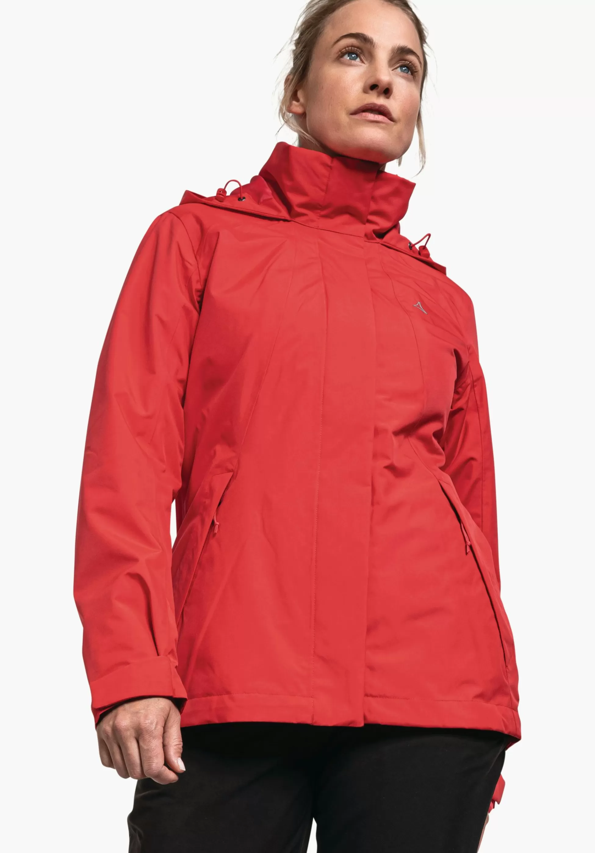 WOMEN SCHÖFFEL Trek & Hike | Double Jackets<3in1 hiking jacket with zip-out fleece red