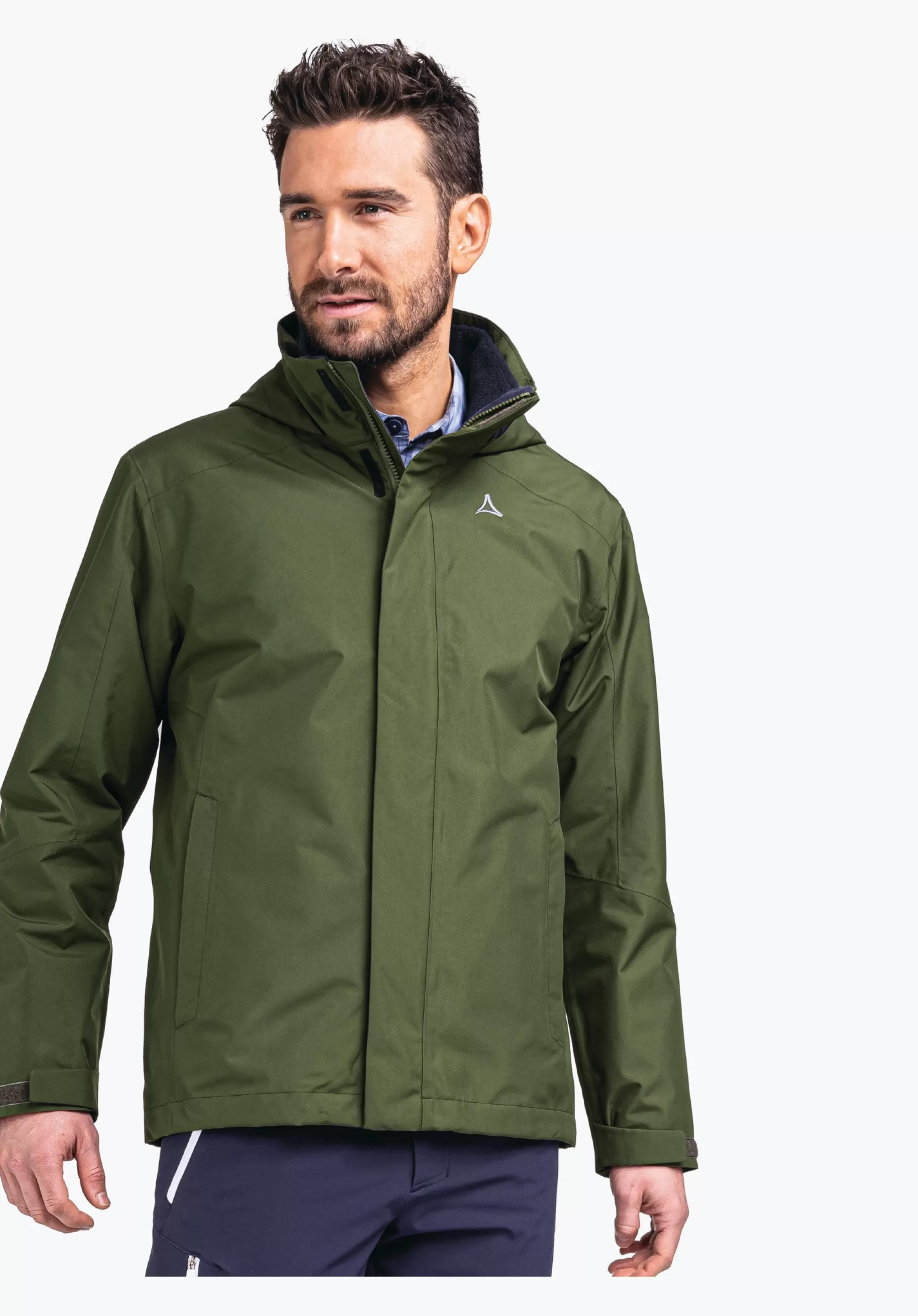 MEN SCHÖFFEL Trek & Hike | Double Jackets<3in1 jacket with a rainproof outer layer blau