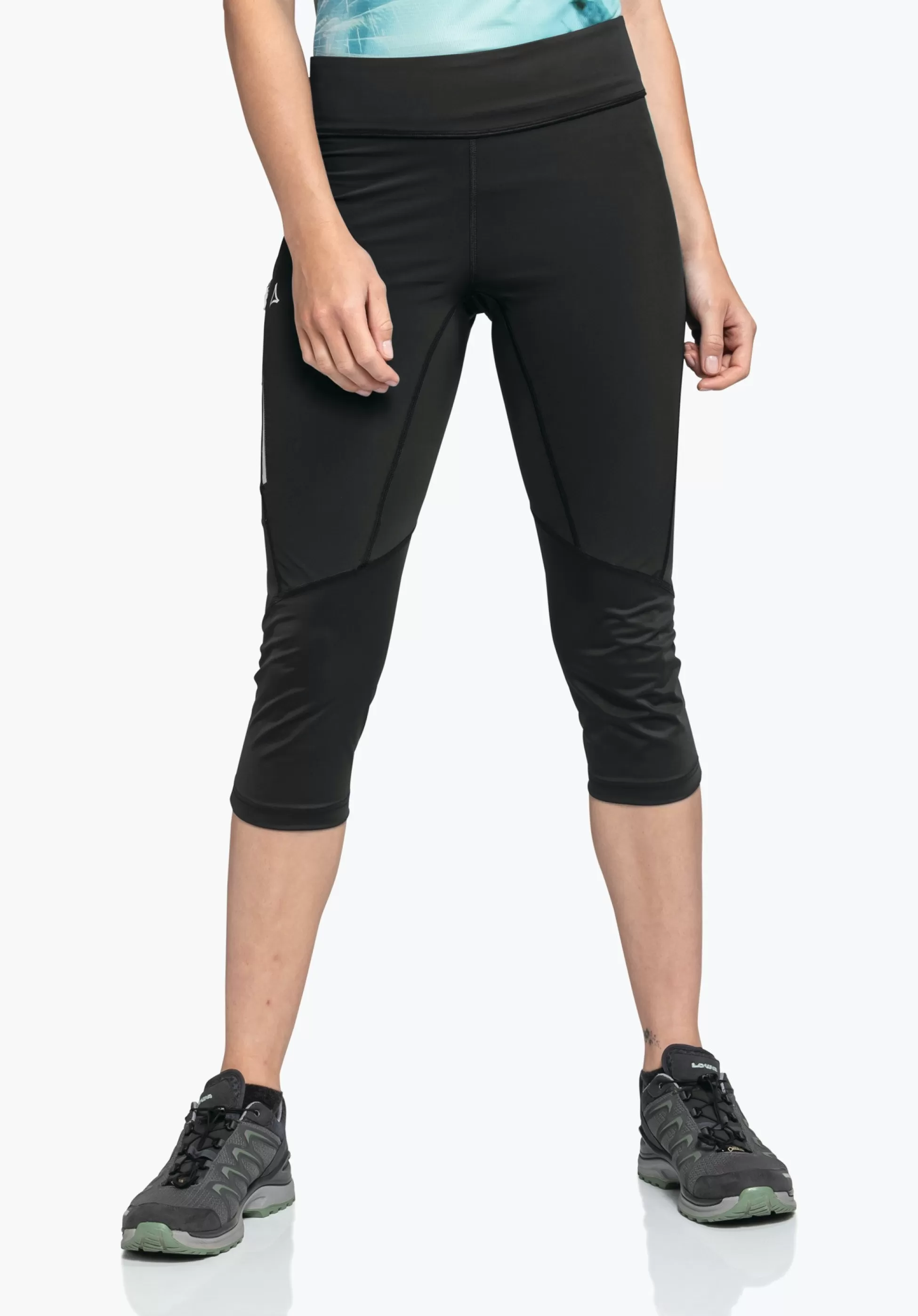 WOMEN SCHÖFFEL Pants Long<Abrasion resistant & lightweight 3/4 hiking tights blue