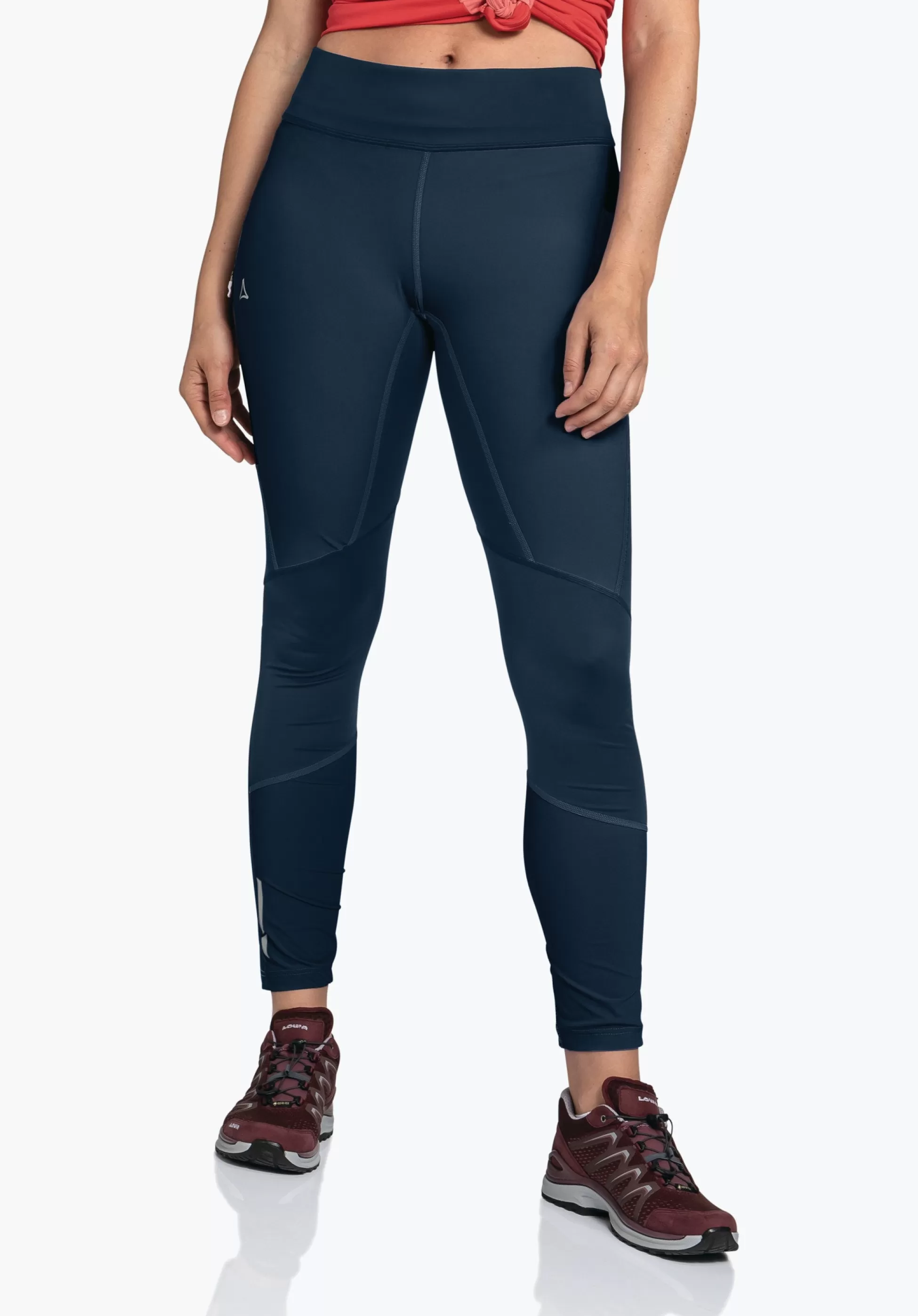 WOMEN SCHÖFFEL Pants Long<Abrasion resistant and lightweight hiking tights blue