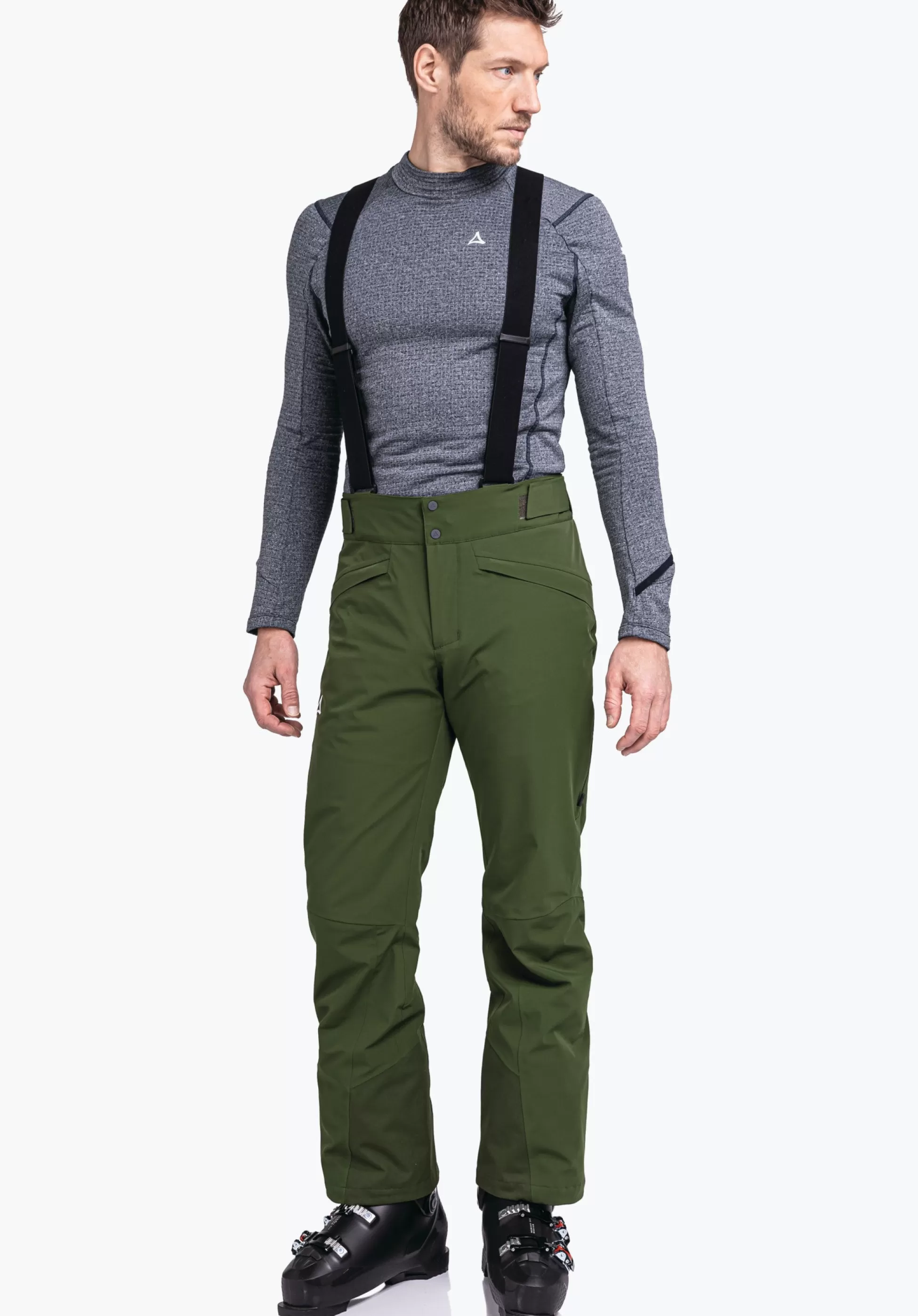 MEN SCHÖFFEL Skiing<All-round ski pants for the whole season green