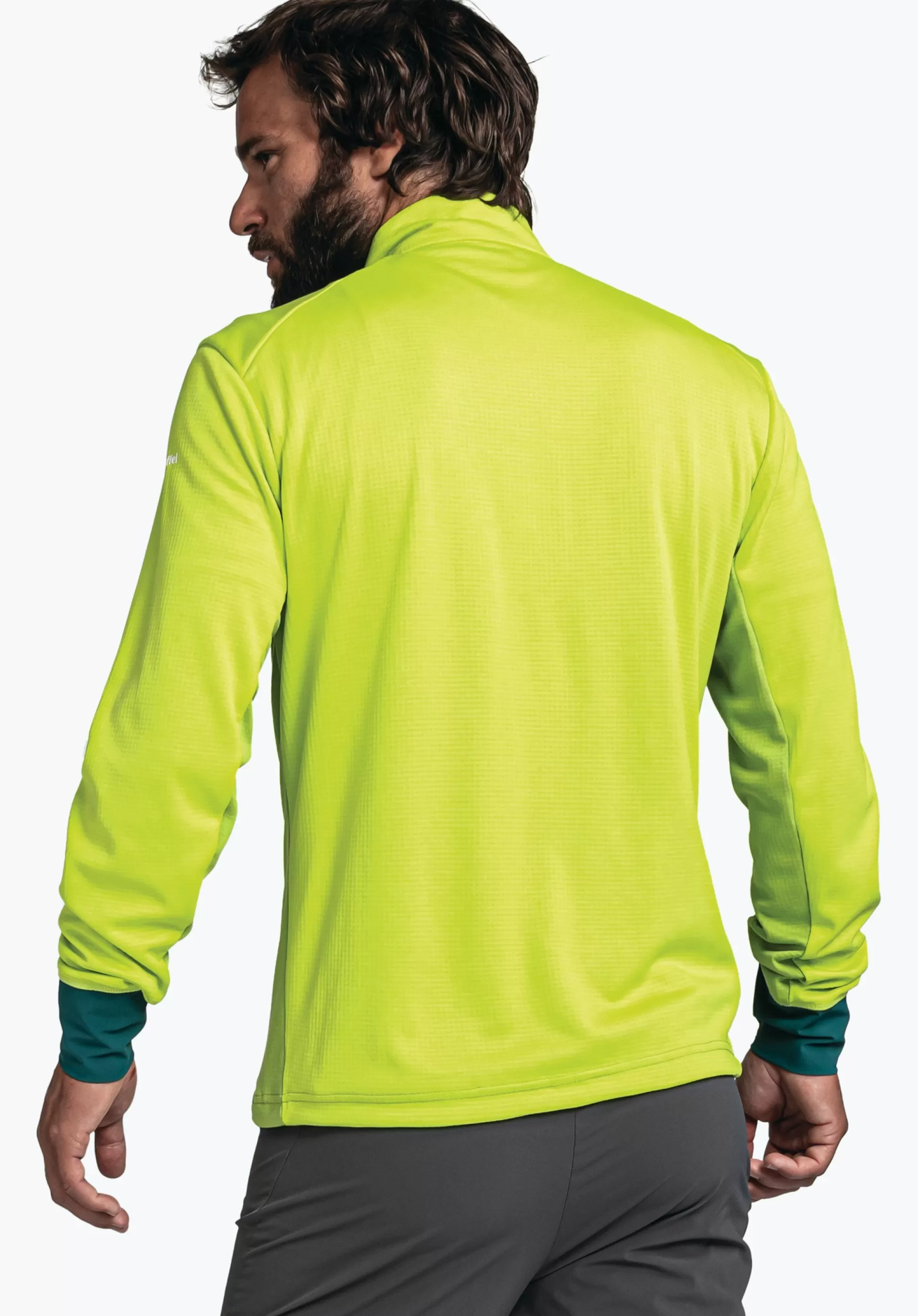 MEN SCHÖFFEL Trek & Hike<Anti-odor fleece jacket for hiking yellow