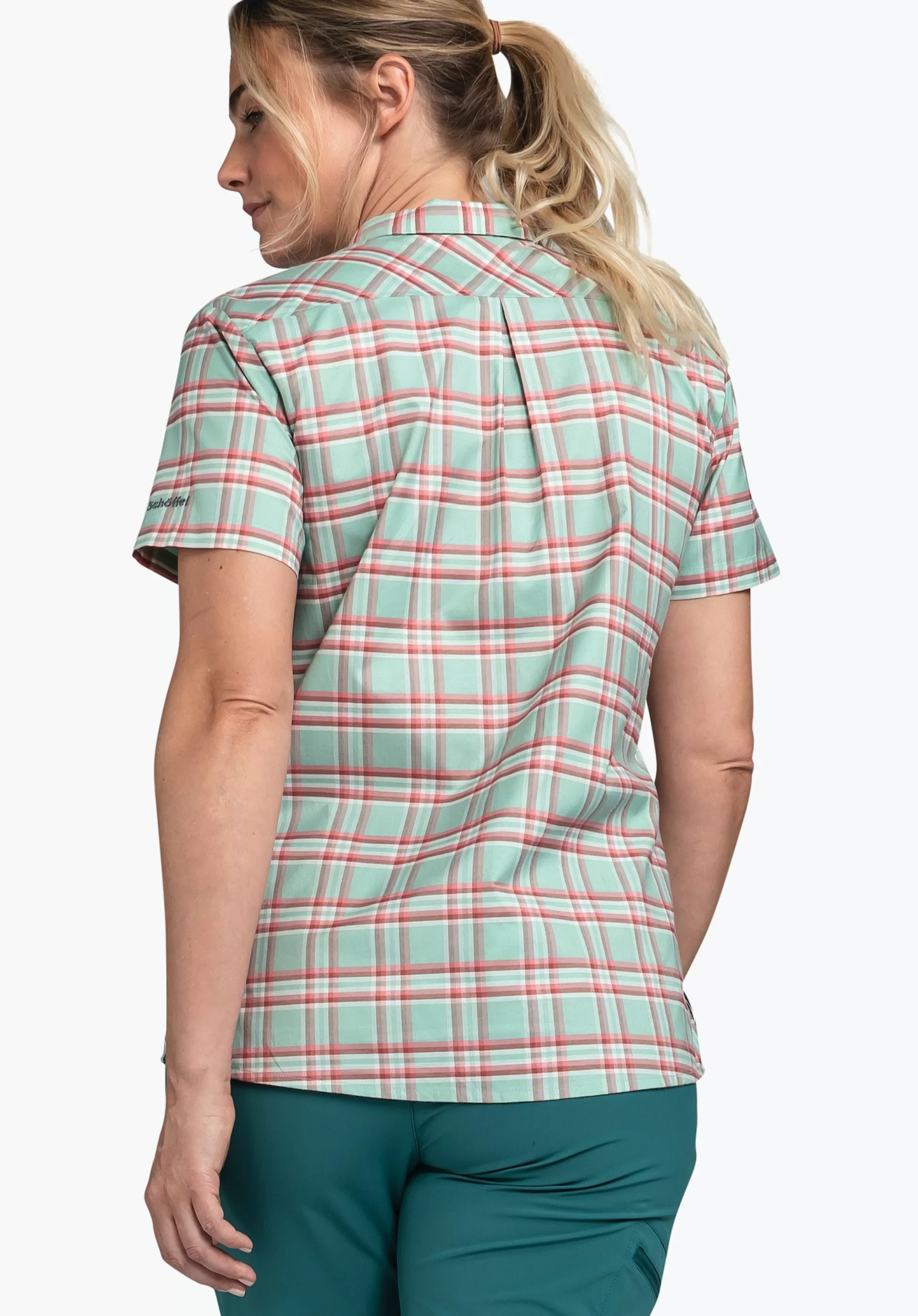 WOMEN SCHÖFFEL Trek & Hike<Basic blouse with comfortable feel green