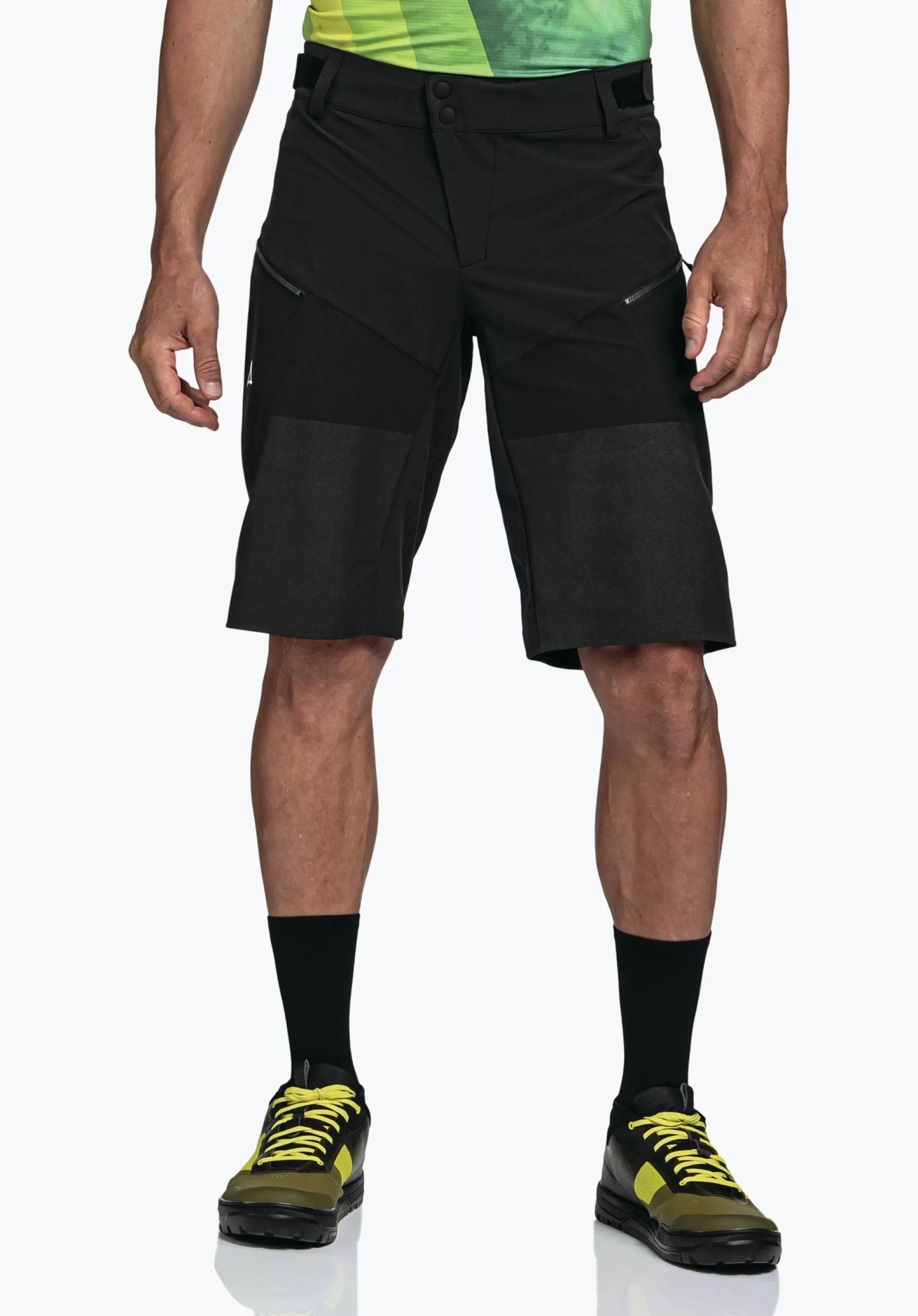 MEN SCHÖFFEL Bike<Bike Short with material reinforcements rot
