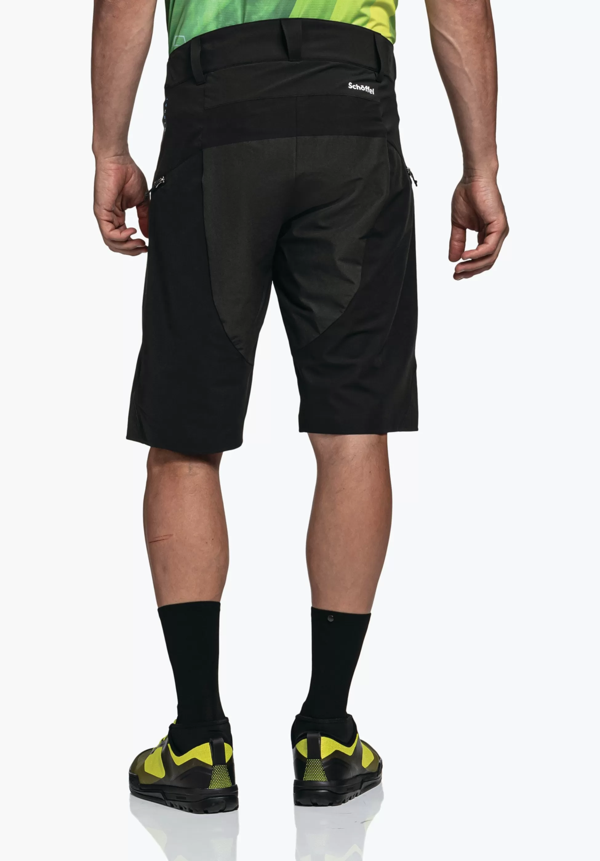 MEN SCHÖFFEL Bike<Bike Short with material reinforcements rot