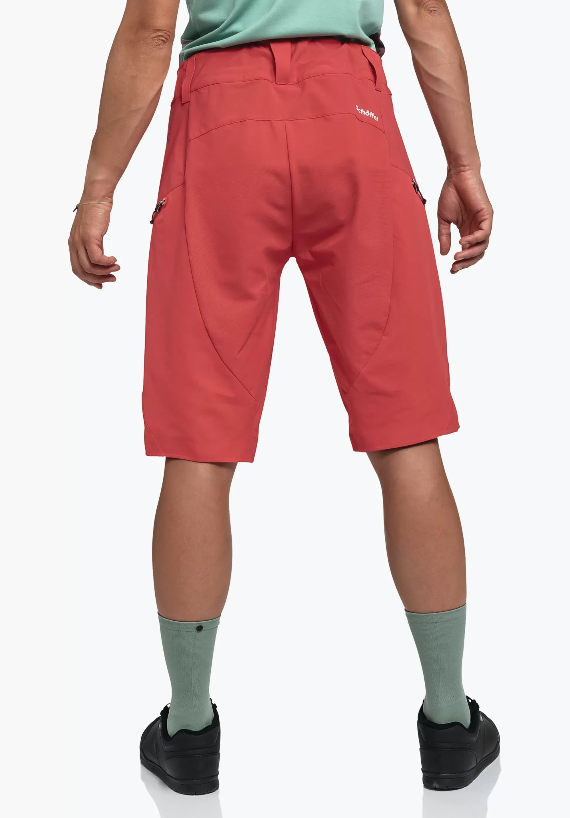 WOMEN SCHÖFFEL Bike<Bike Short with material reinforcements red