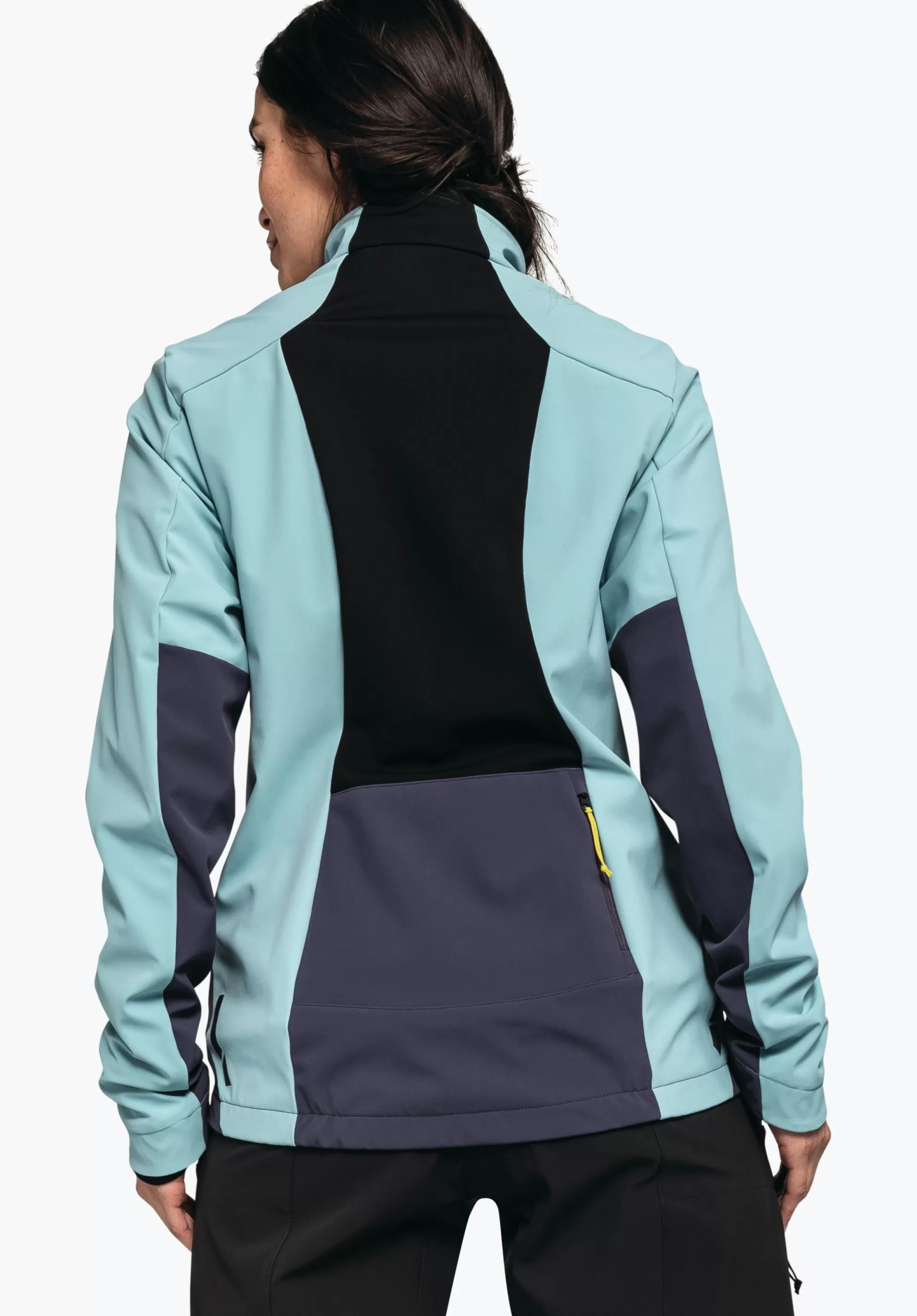 WOMEN SCHÖFFEL Bike<Bike softshell jacket in a material mix rot