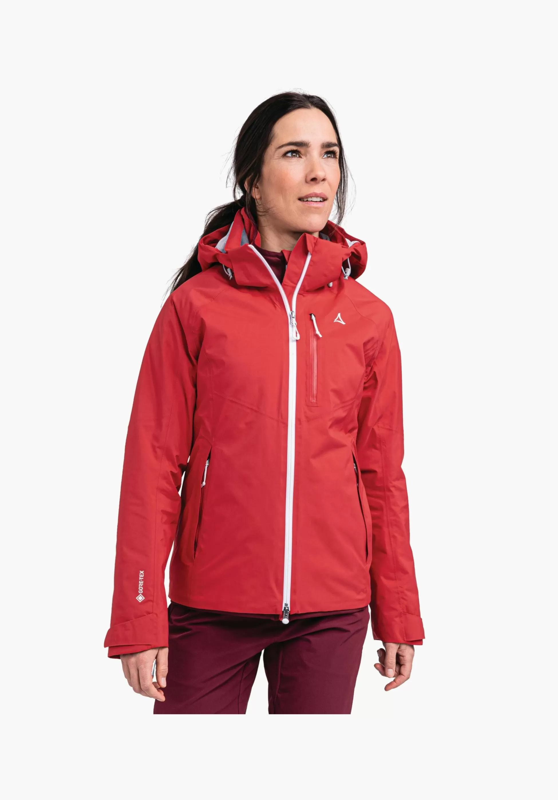 WOMEN SCHÖFFEL Trek & Hike | Outdoor Jackets<Breathable GORE-TEX hiking jacket red