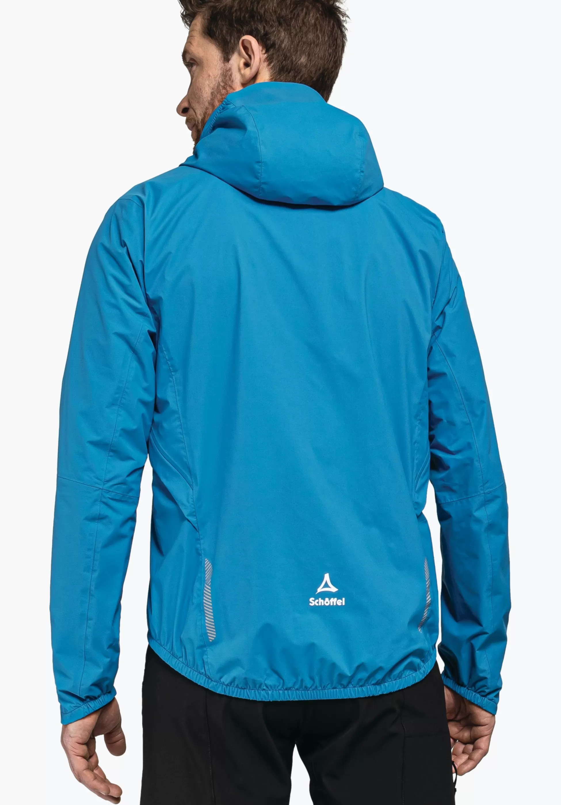 MEN SCHÖFFEL Bike<Breathable rain jacket for cycle trips rot