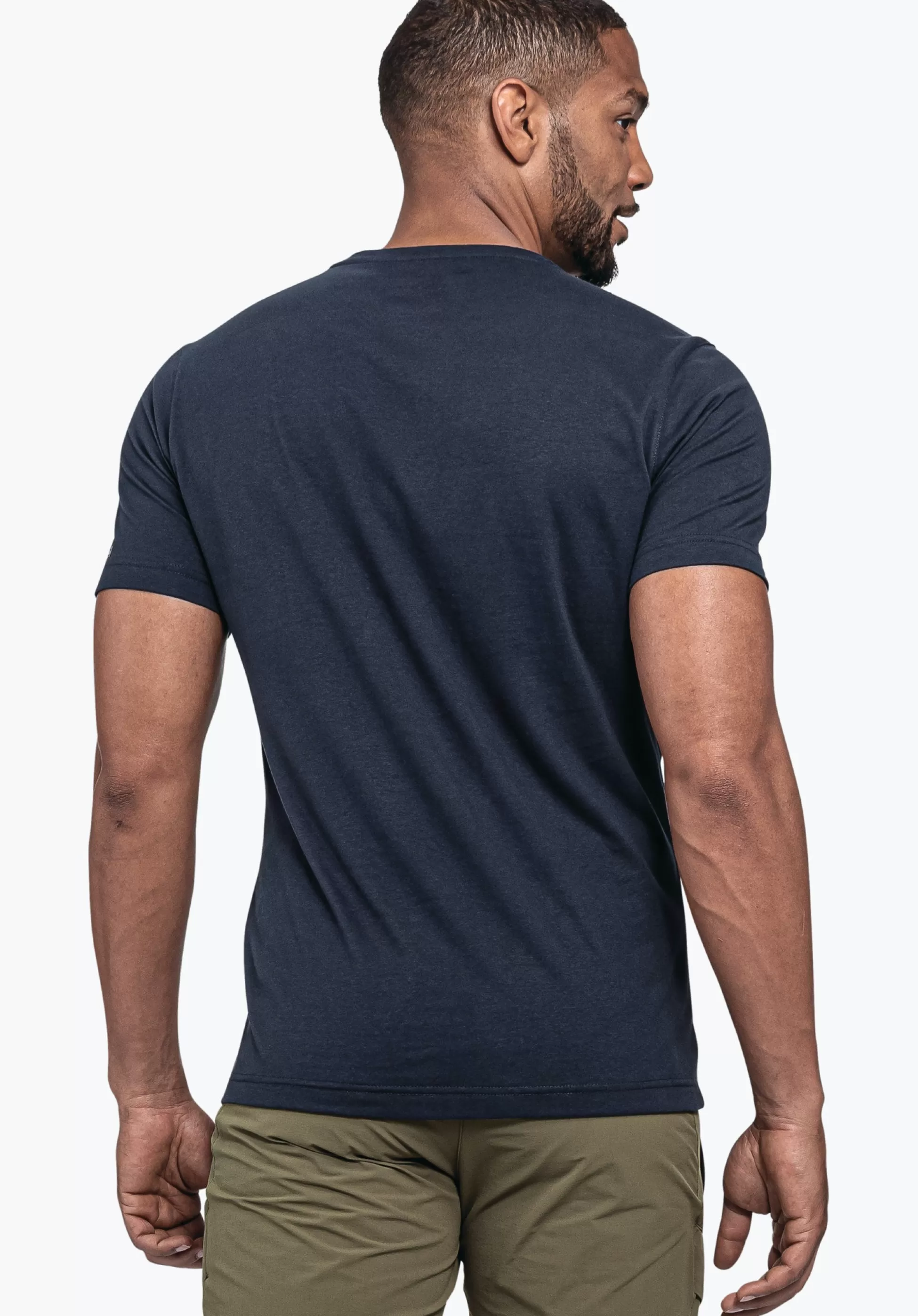 MEN SCHÖFFEL <Breathable t shirt for hiking orange