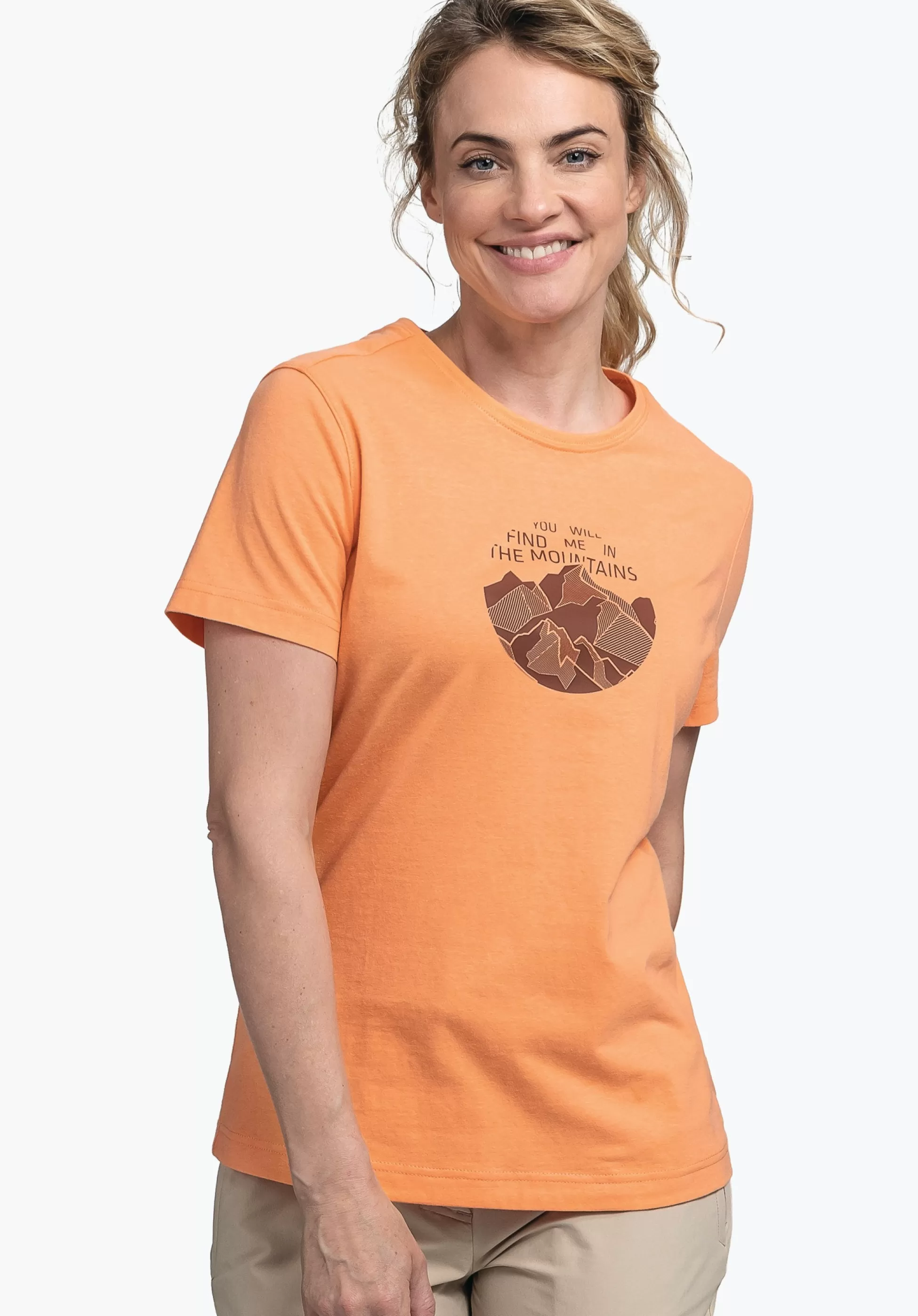 WOMEN SCHÖFFEL <Breathable t shirt for hiking rosa