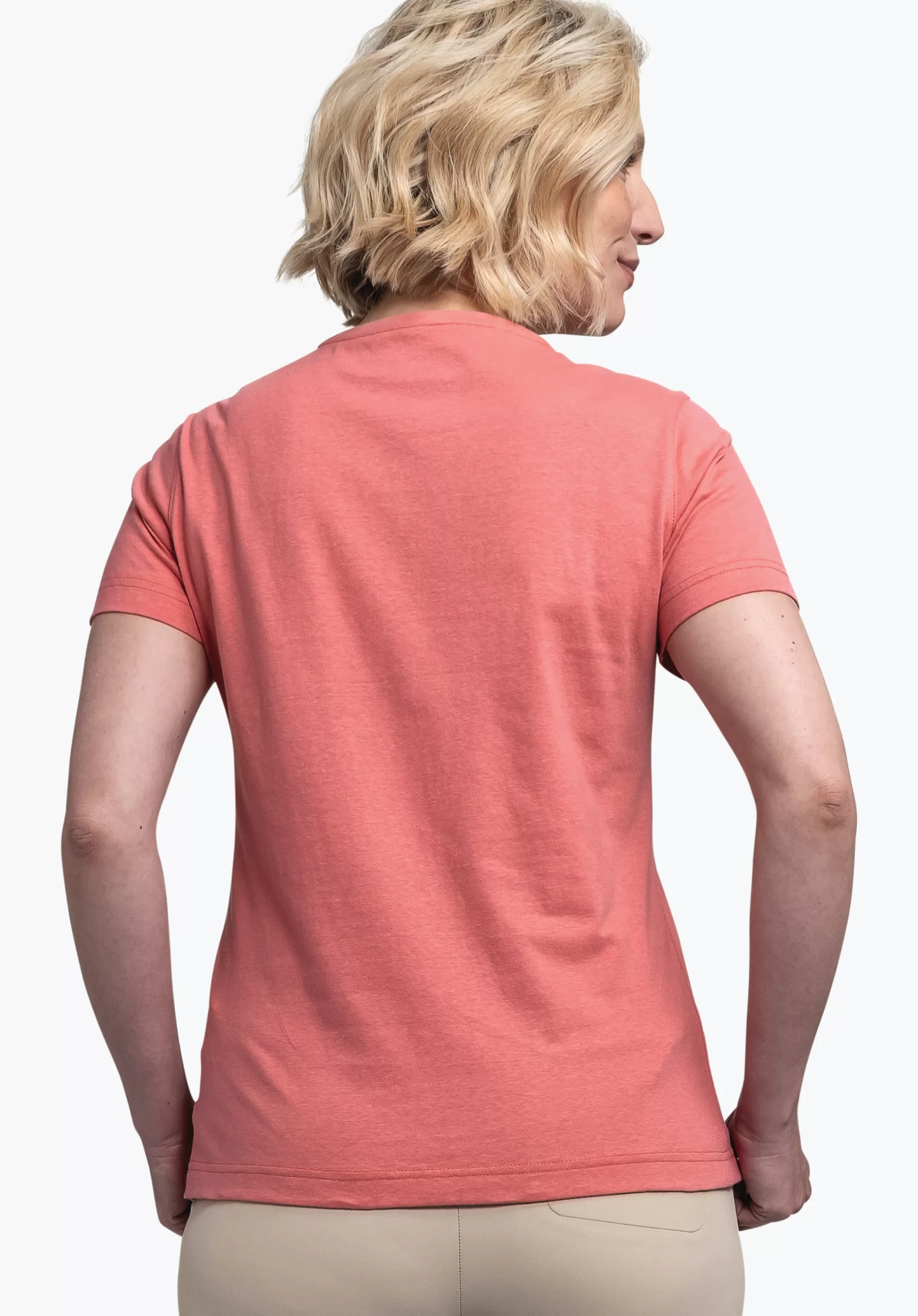 WOMEN SCHÖFFEL <Breathable t shirt for hiking rosa
