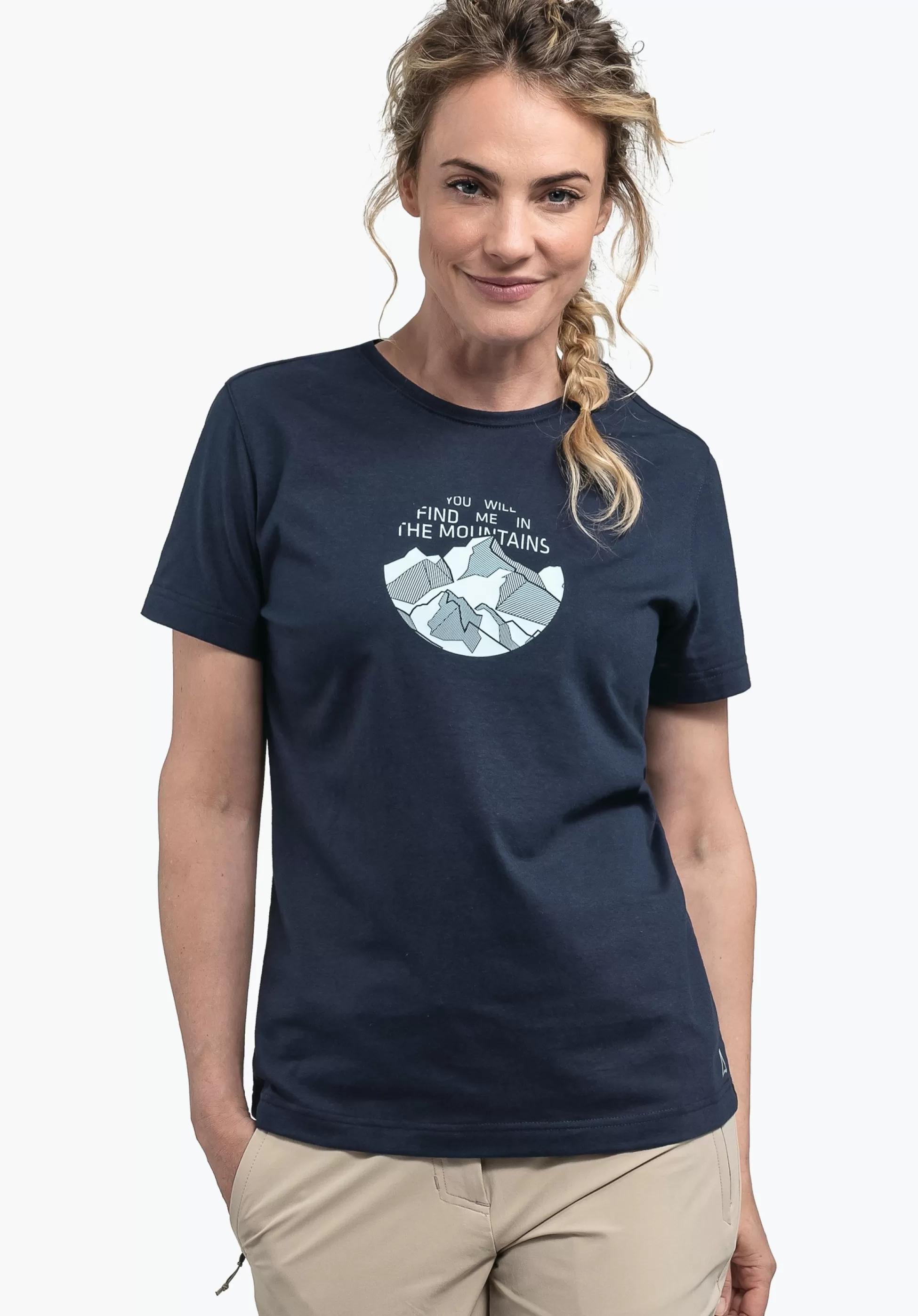 WOMEN SCHÖFFEL <Breathable t shirt for hiking rosa