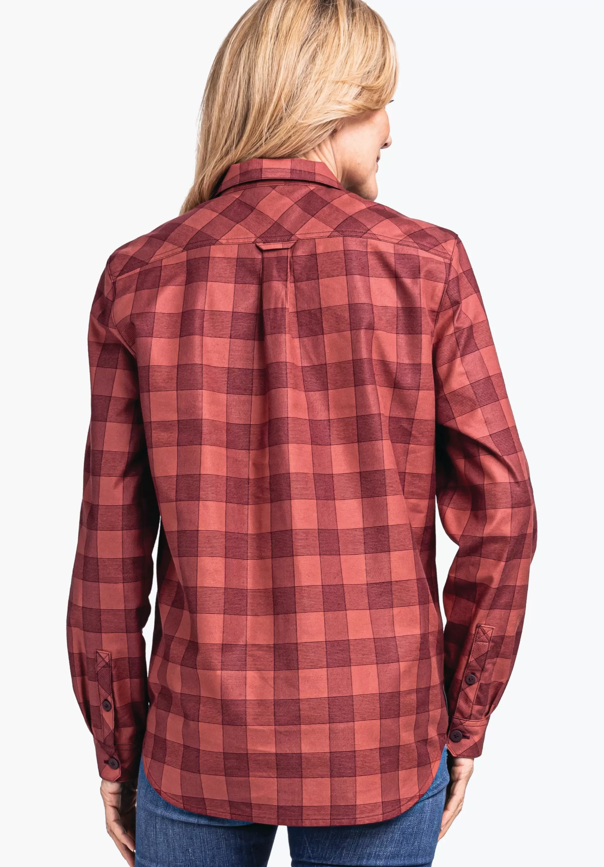 WOMEN SCHÖFFEL Travel/Leisure<Casual blouse from Tencel material mix red