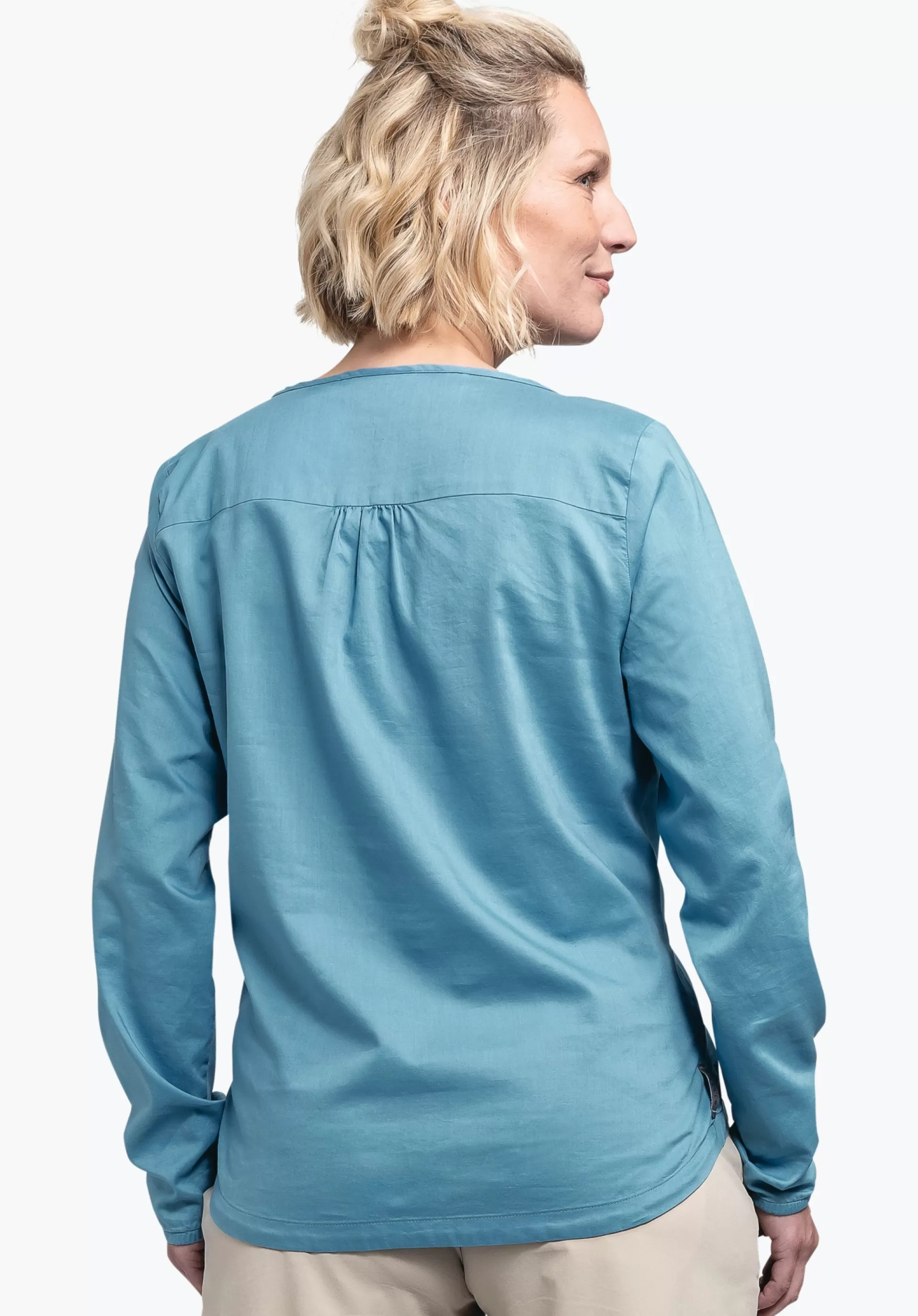 WOMEN SCHÖFFEL Travel/Leisure<Casual breathable blouse white
