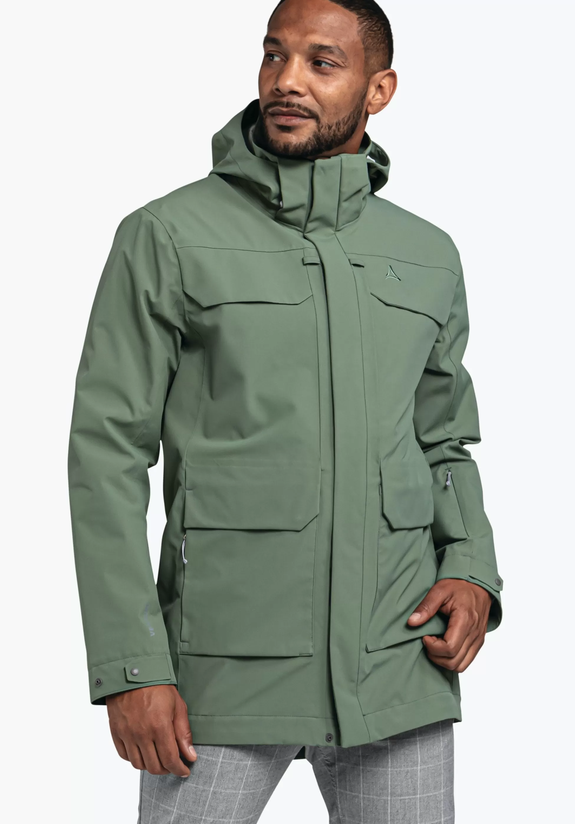 MEN SCHÖFFEL Travel/Leisure | Outdoor Jackets<Casual look waterproof jacket beige