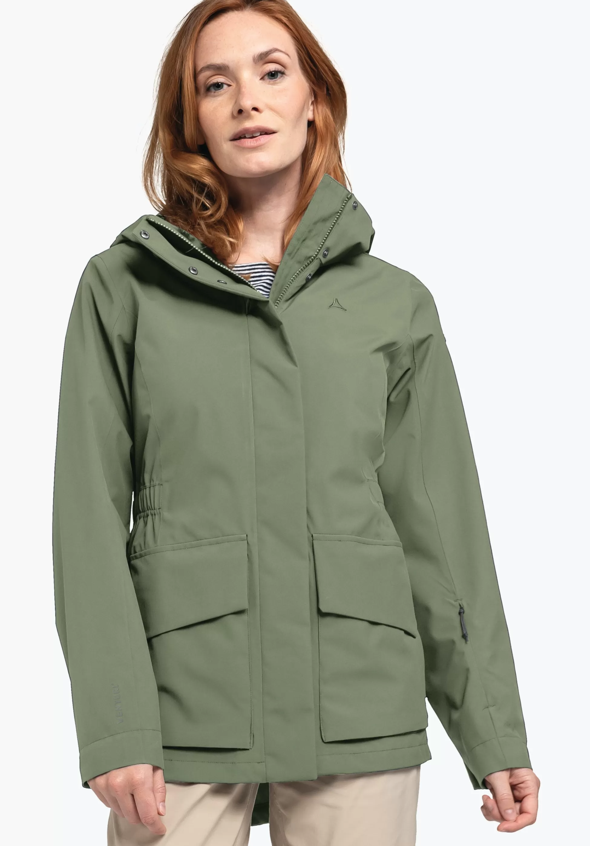 WOMEN SCHÖFFEL Travel/Leisure | Outdoor Jackets<Casual look waterproof jacket rosa