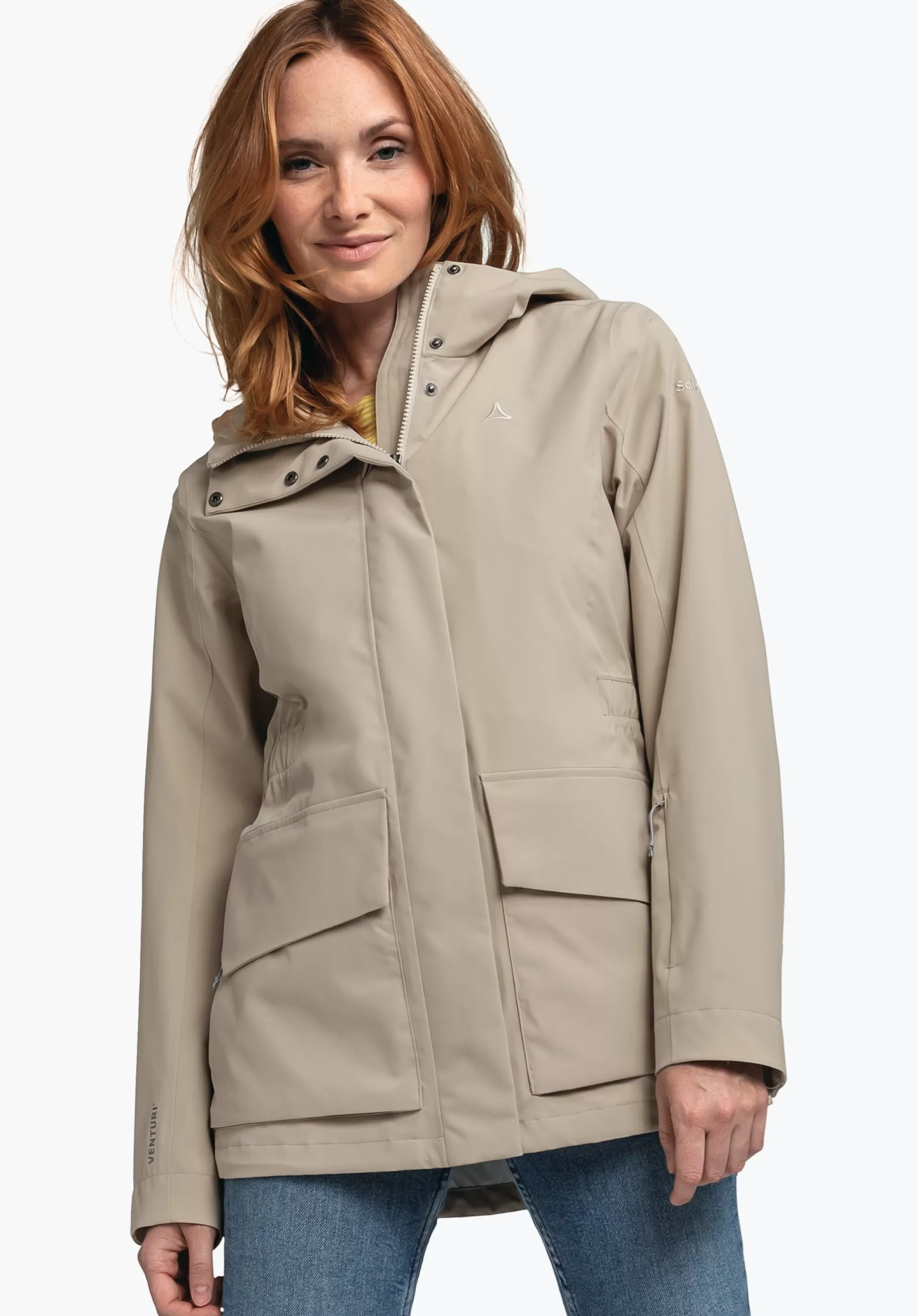 WOMEN SCHÖFFEL Travel/Leisure | Outdoor Jackets<Casual look waterproof jacket rosa
