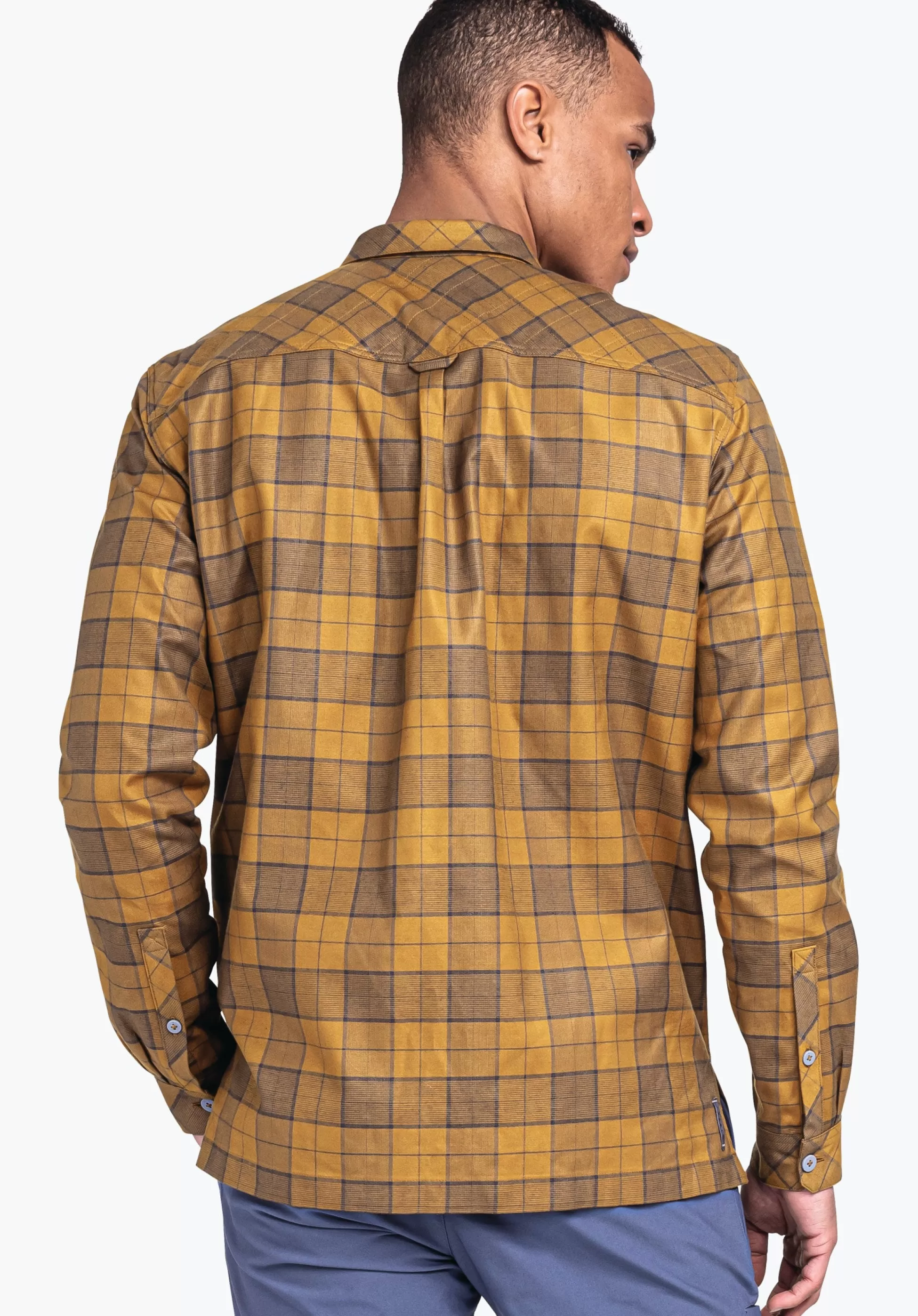 MEN SCHÖFFEL Travel/Leisure<Casual shirt made of Tencel material mix red