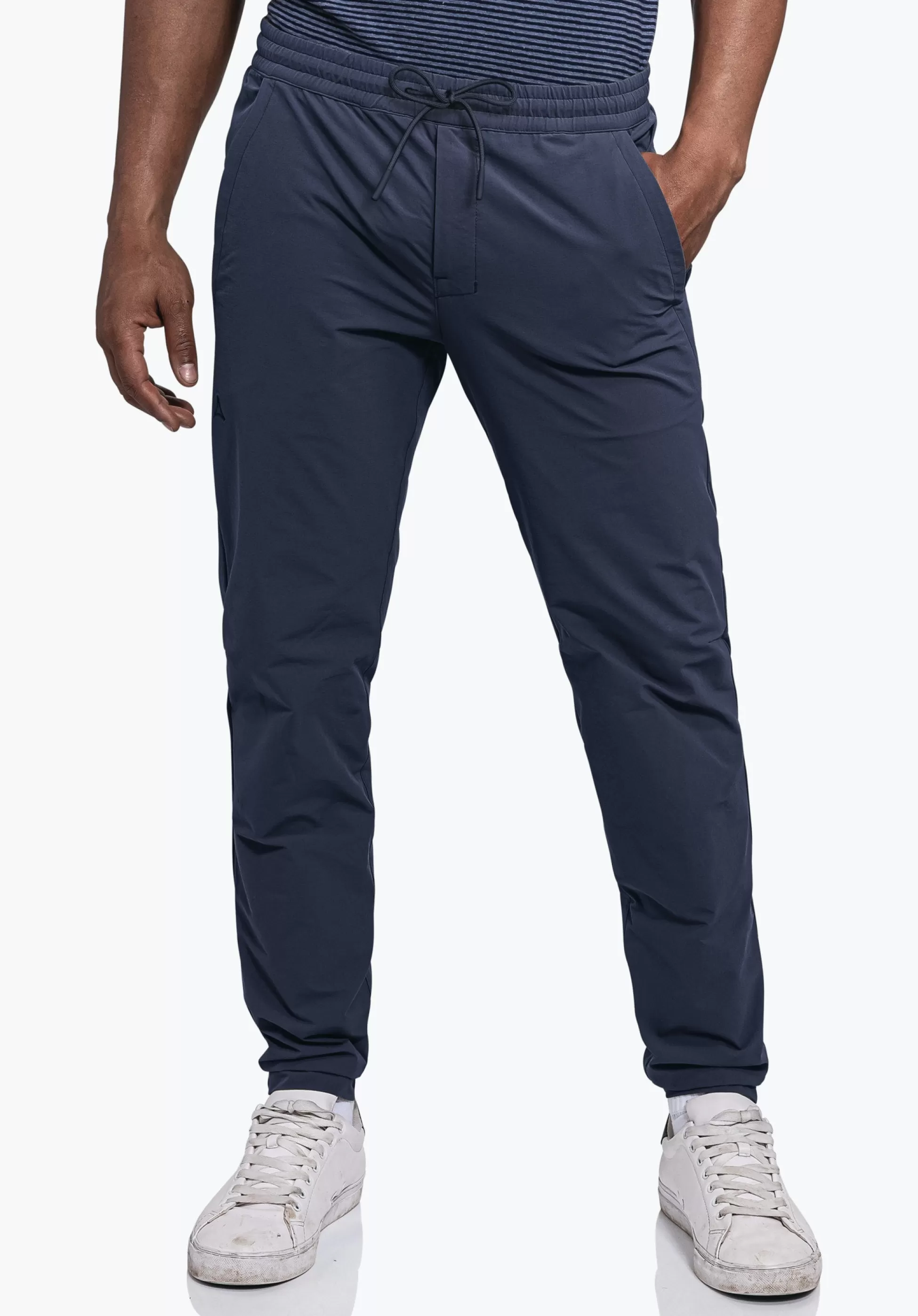 MEN SCHÖFFEL Travel/Leisure | Pants Long<Comfortable & water repellent casual pants grün