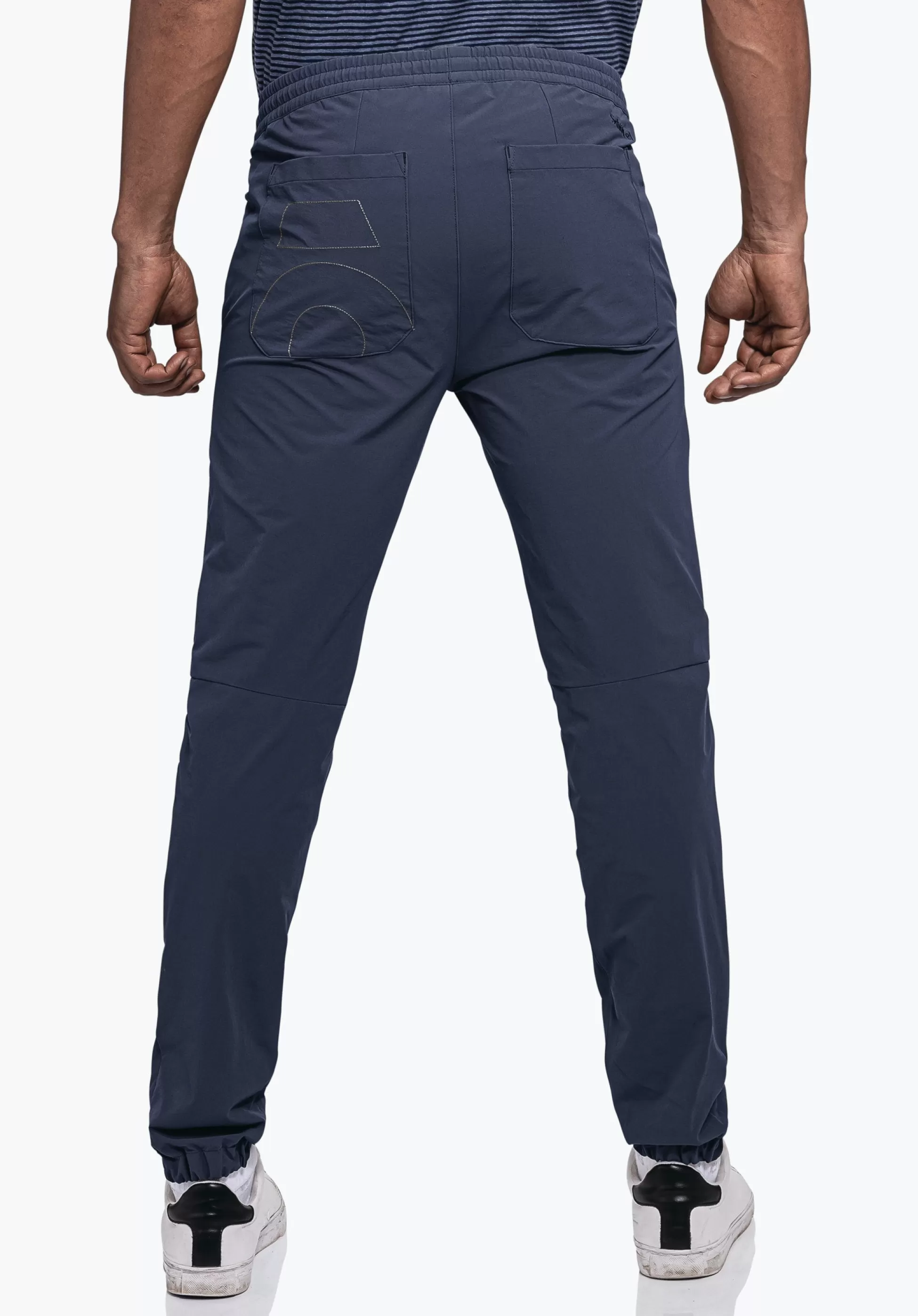 MEN SCHÖFFEL Travel/Leisure | Pants Long<Comfortable & water repellent casual pants grün