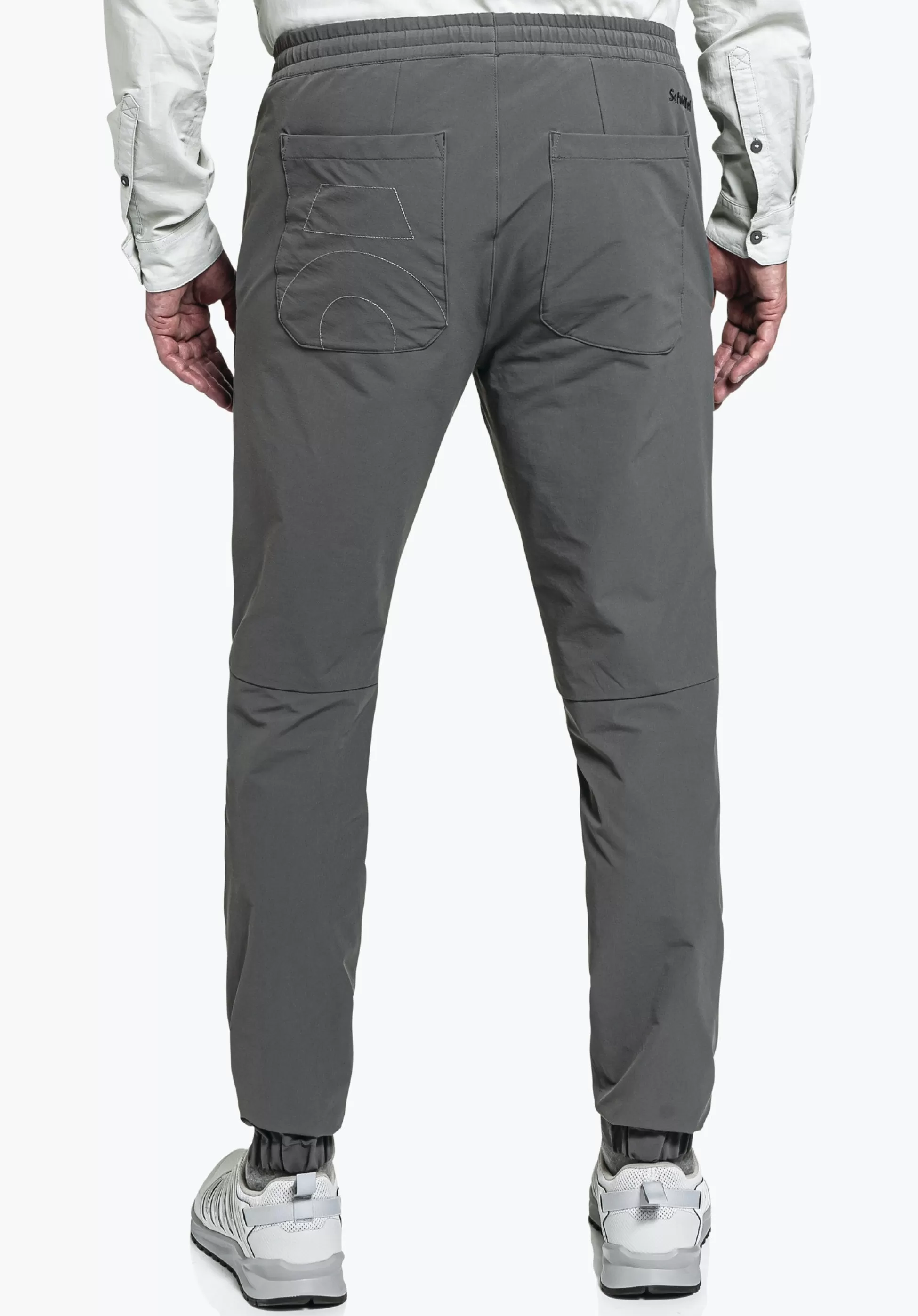 MEN SCHÖFFEL Travel/Leisure | Pants Long<Comfortable & water repellent casual pants grün