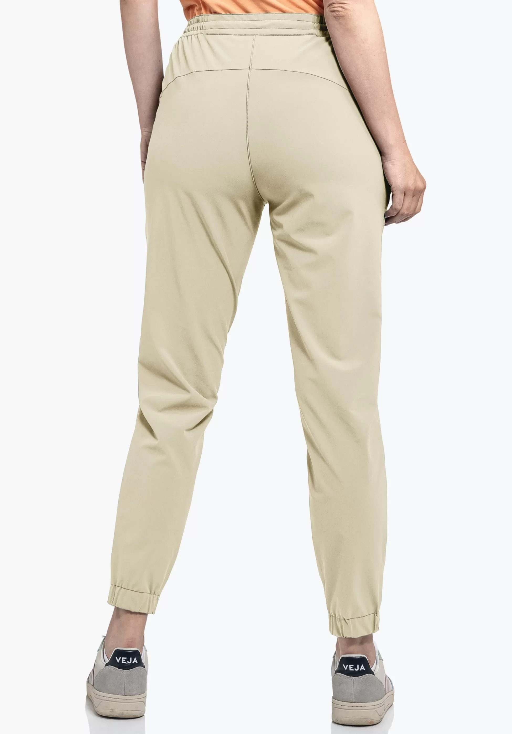 WOMEN SCHÖFFEL Travel/Leisure | Pants Long<Comfortable & water repellent casual pants braun
