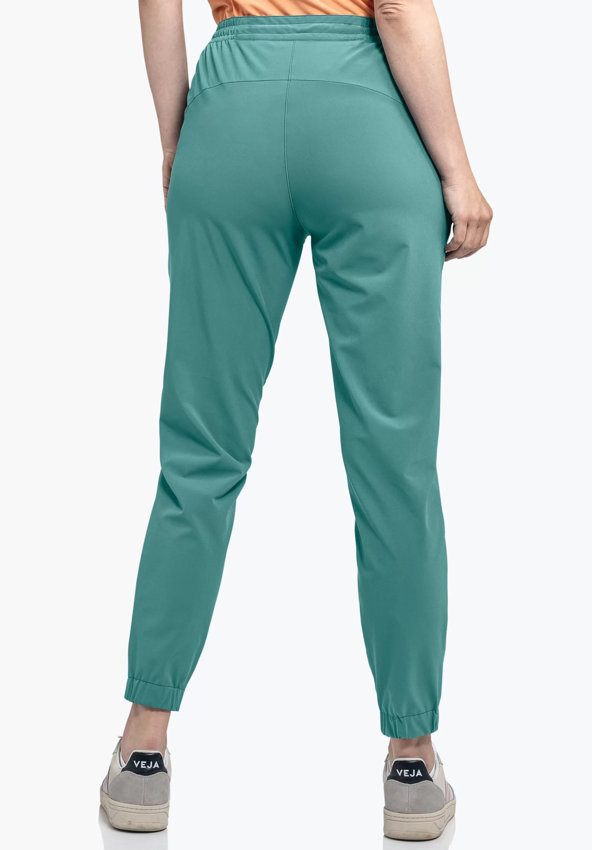 WOMEN SCHÖFFEL Travel/Leisure | Pants Long<Comfortable & water repellent casual pants braun
