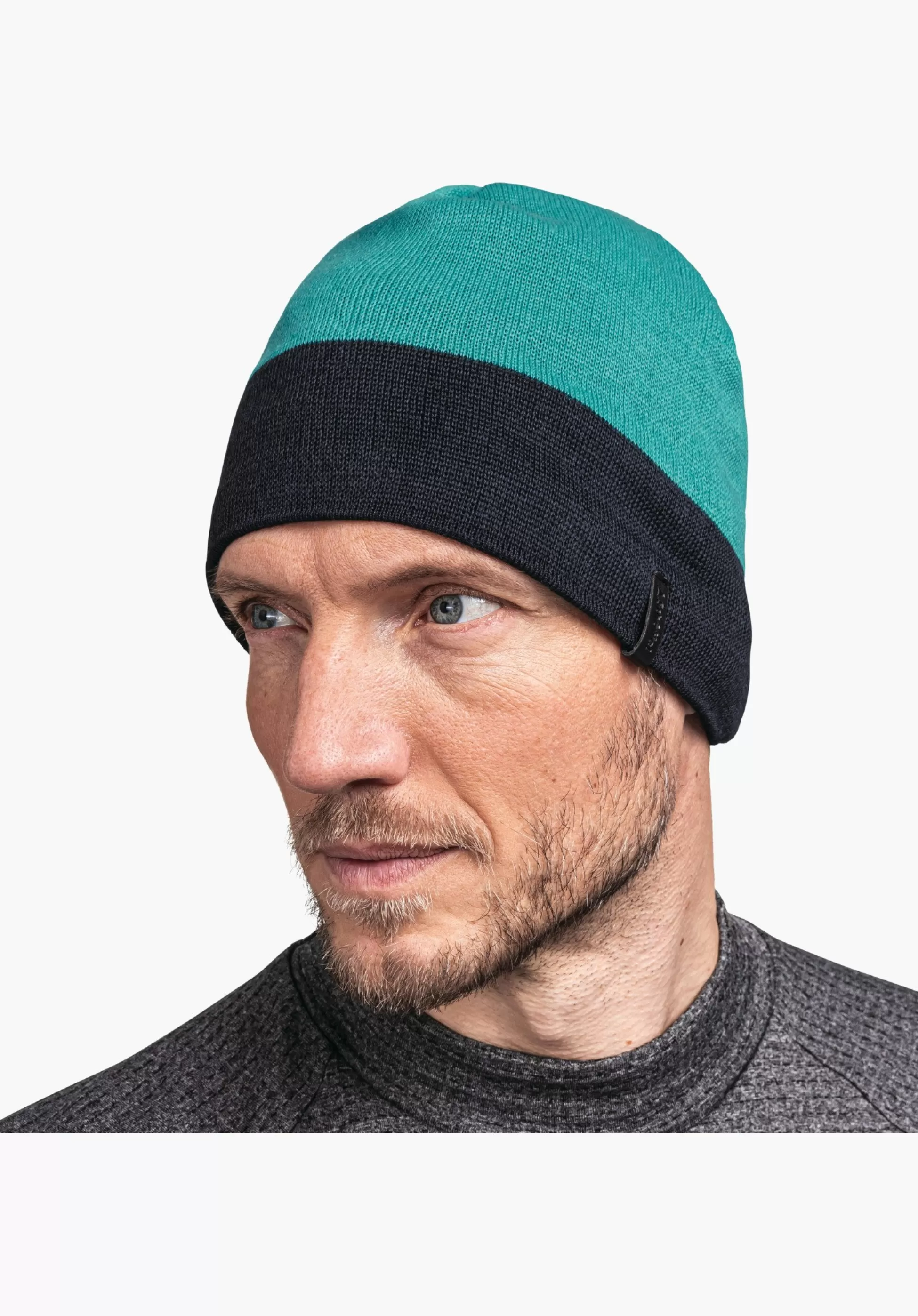 MEN SCHÖFFEL Skiing<Comfortable knitted hat with a fleece headband red