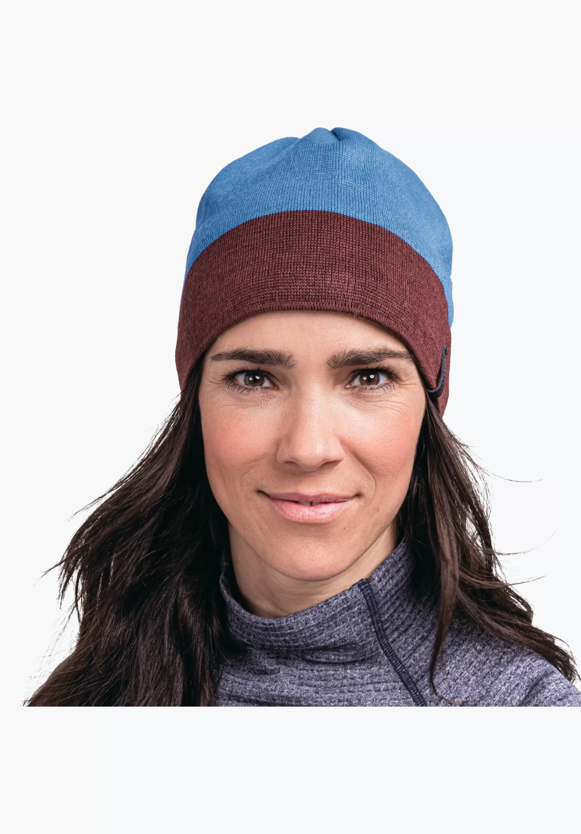 MEN SCHÖFFEL Skiing<Comfortable knitted hat with a fleece headband red