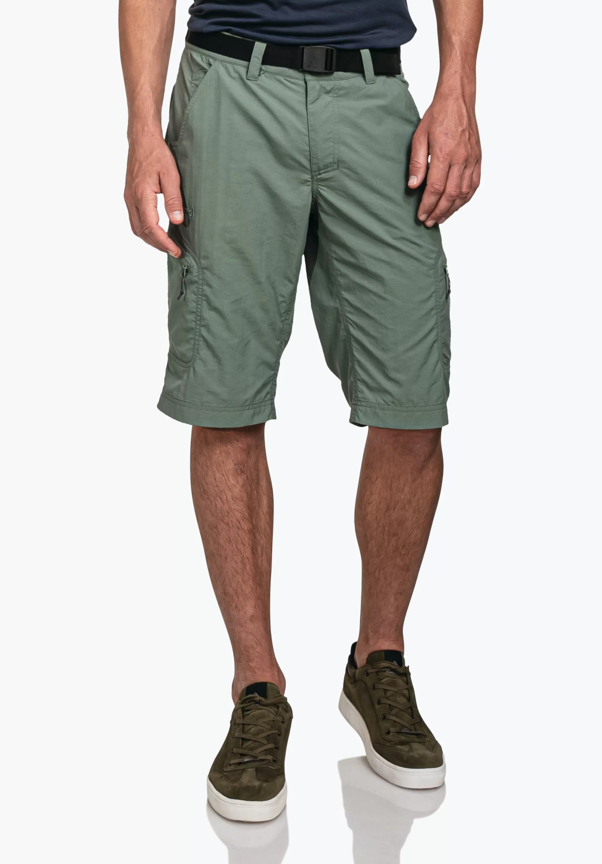 MEN SCHÖFFEL Travel/Leisure | Pants Short<Comfortable leisure shirts with pocket brown