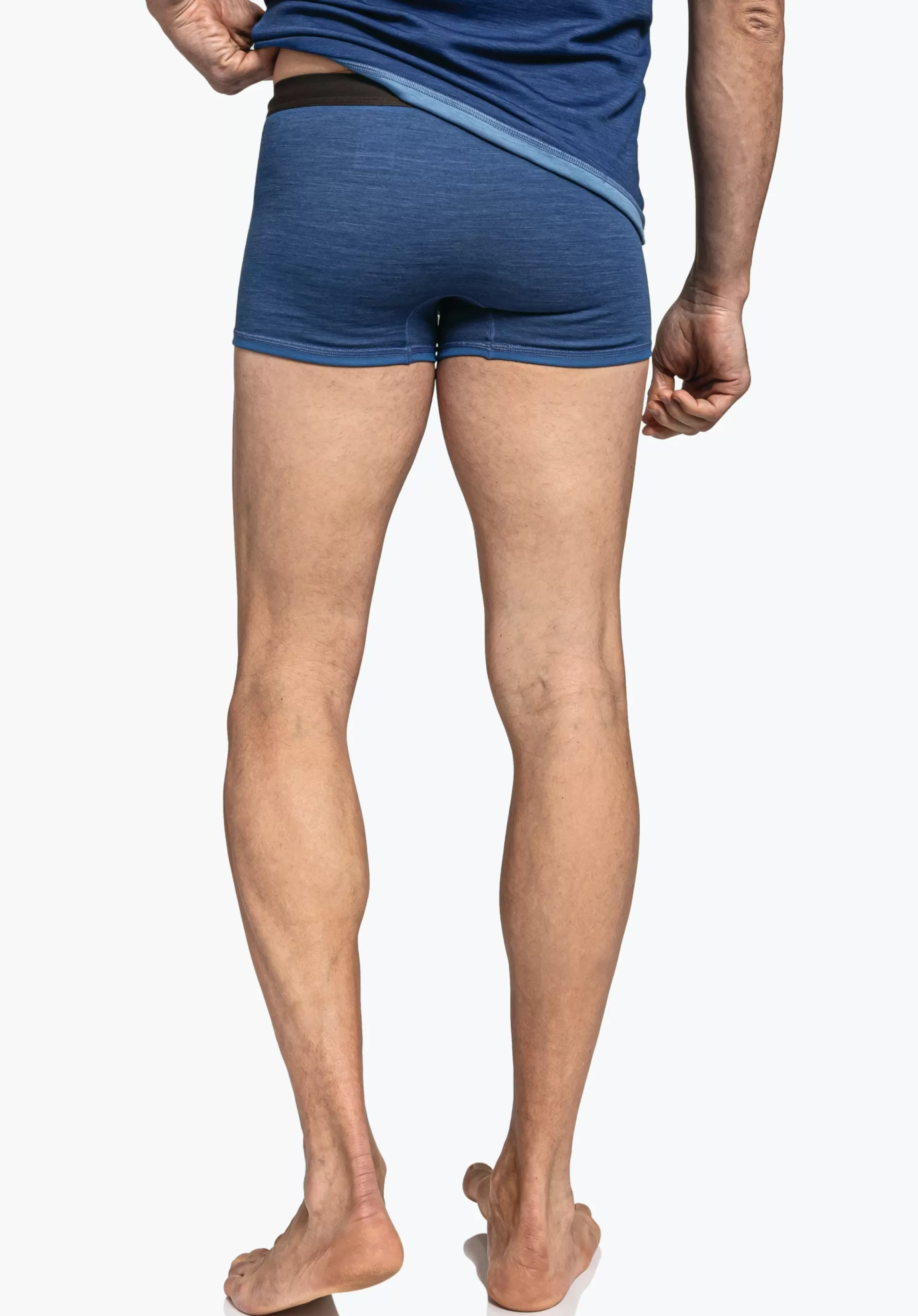 MEN SCHÖFFEL Skiing | Trek & Hike<Comfortable outdoor underpants with merino blue