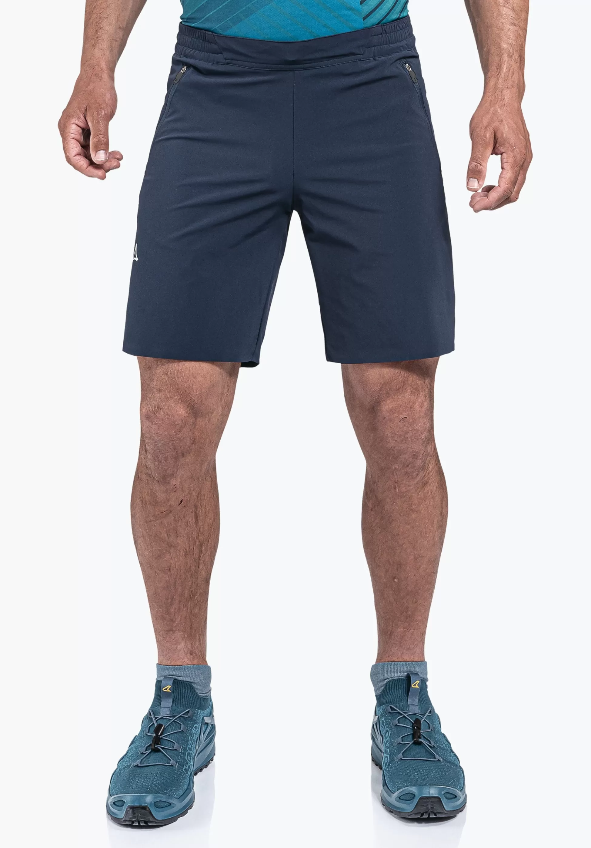 MEN SCHÖFFEL Pants Short<Comfortable shorts for sporty hikes grün