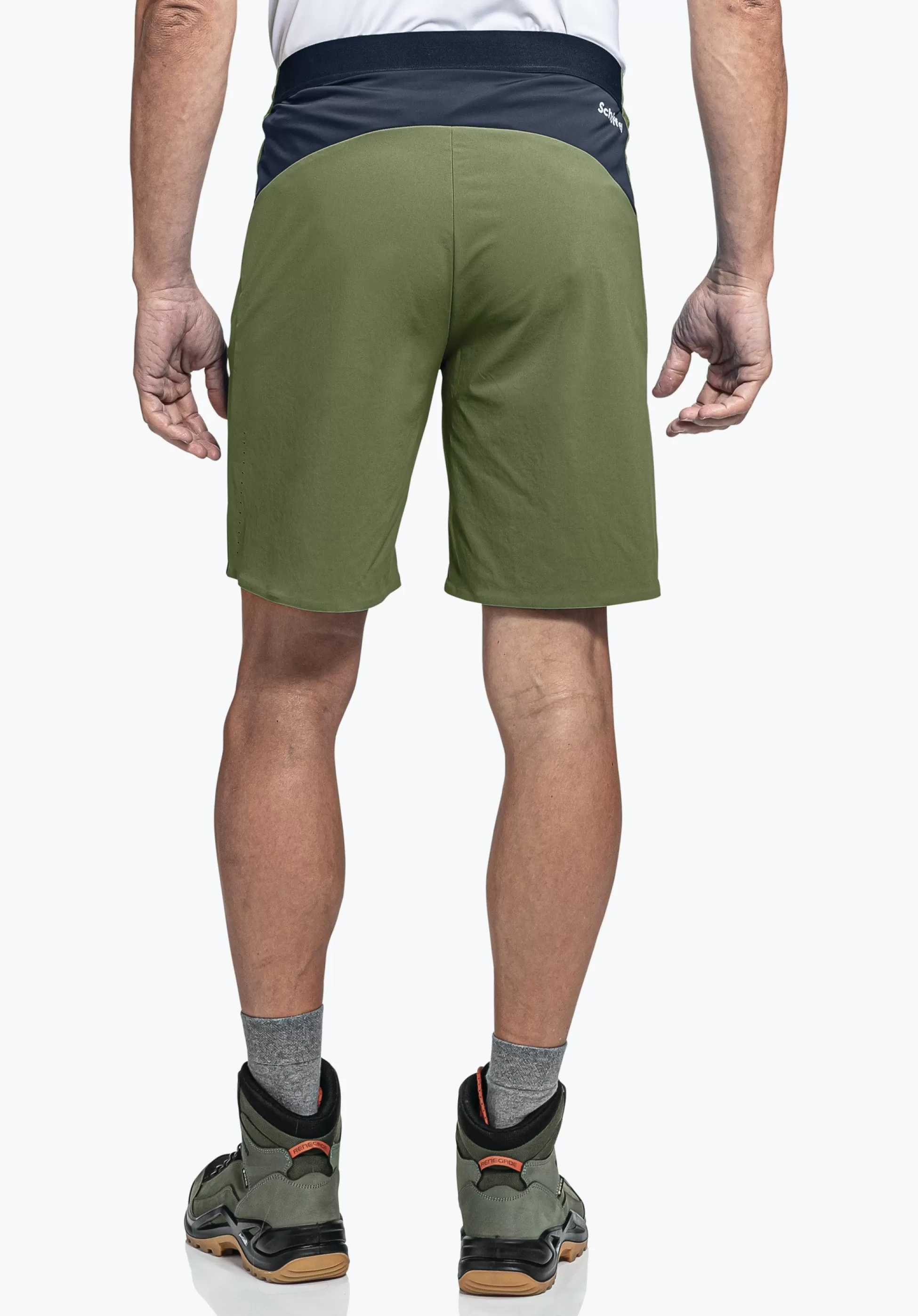 MEN SCHÖFFEL Pants Short<Comfortable shorts for sporty hikes grün