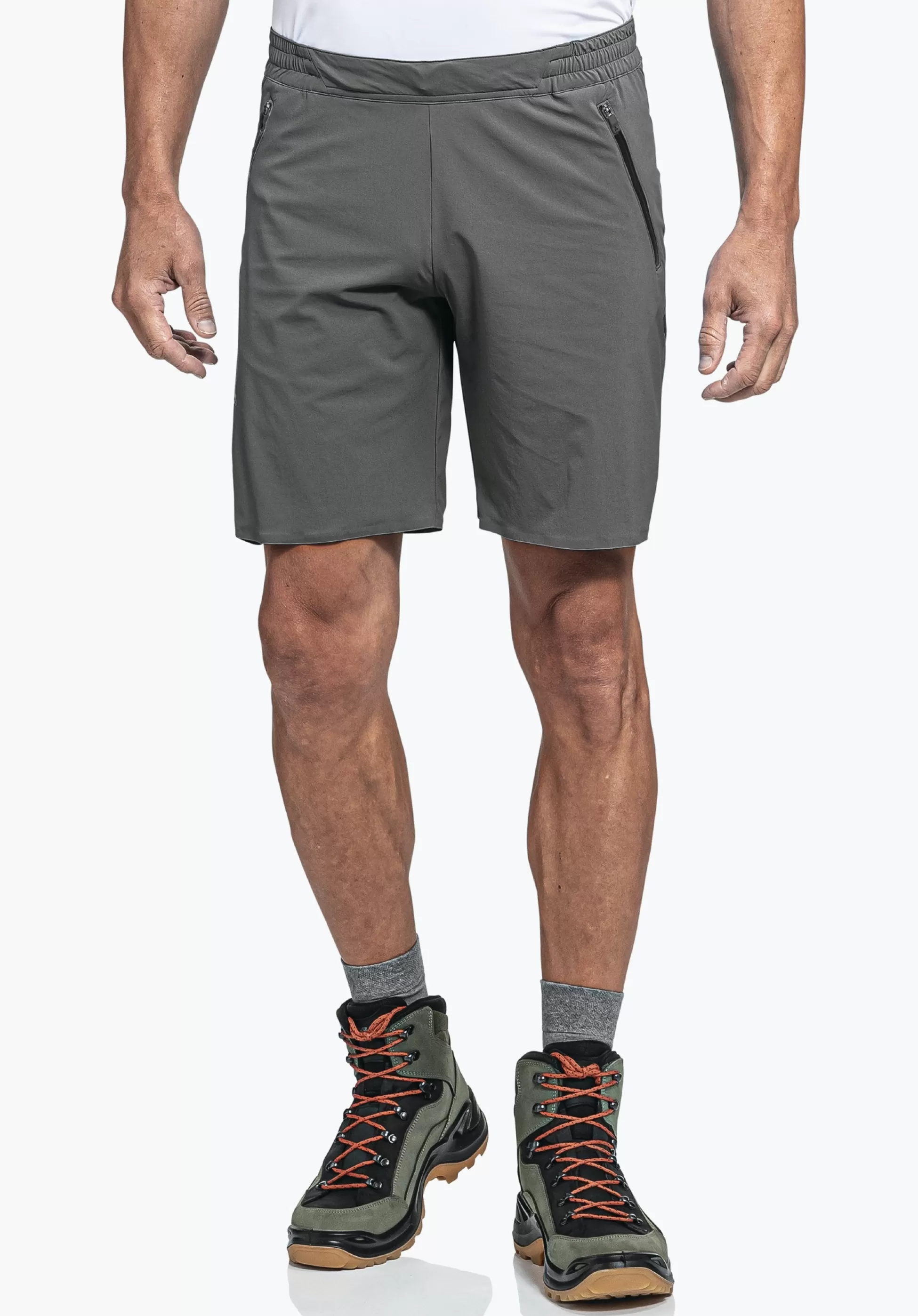 MEN SCHÖFFEL Pants Short<Comfortable shorts for sporty hikes grün