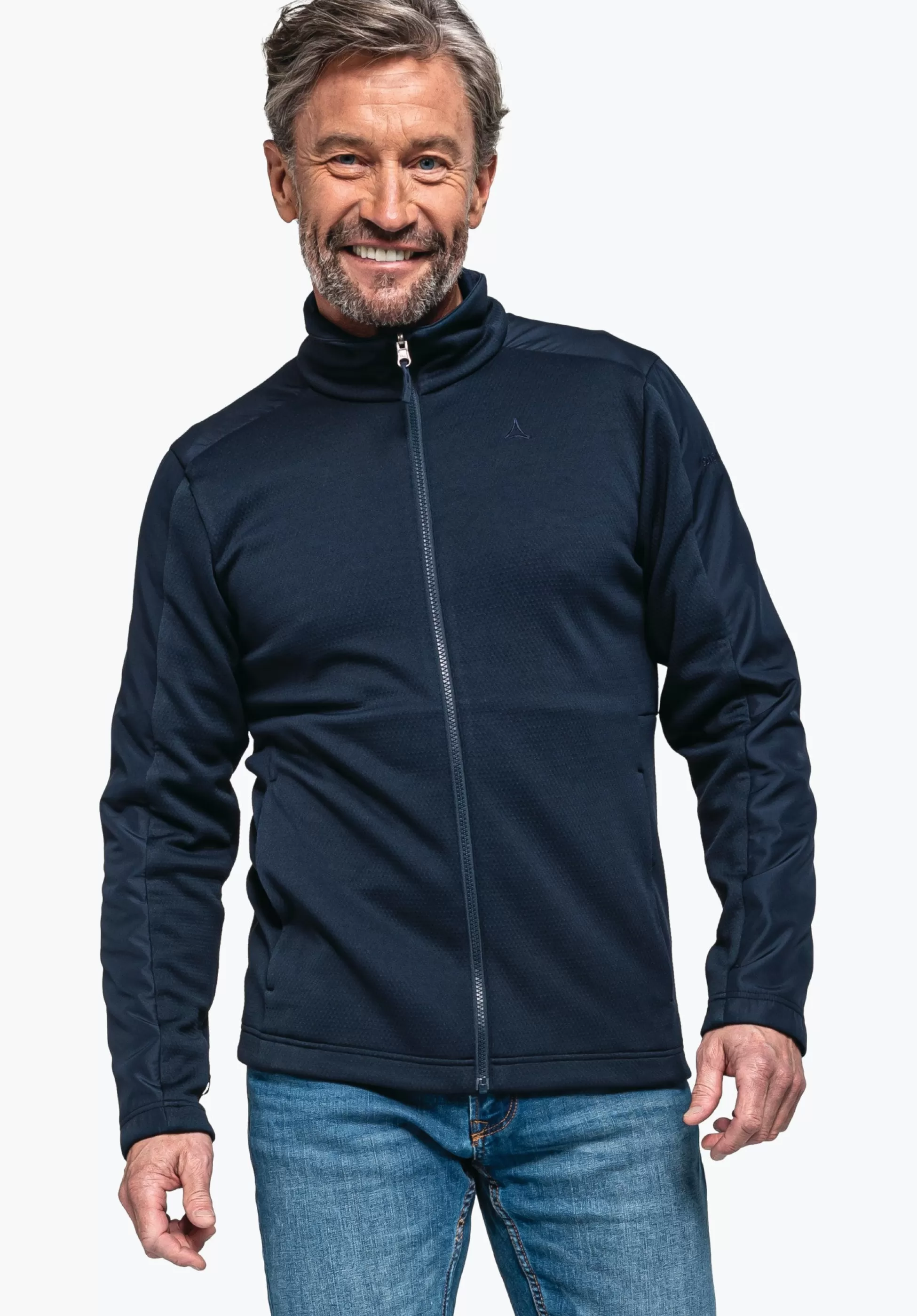 MEN SCHÖFFEL Travel/Leisure<Comfortable ZipIn! fleece jacket red