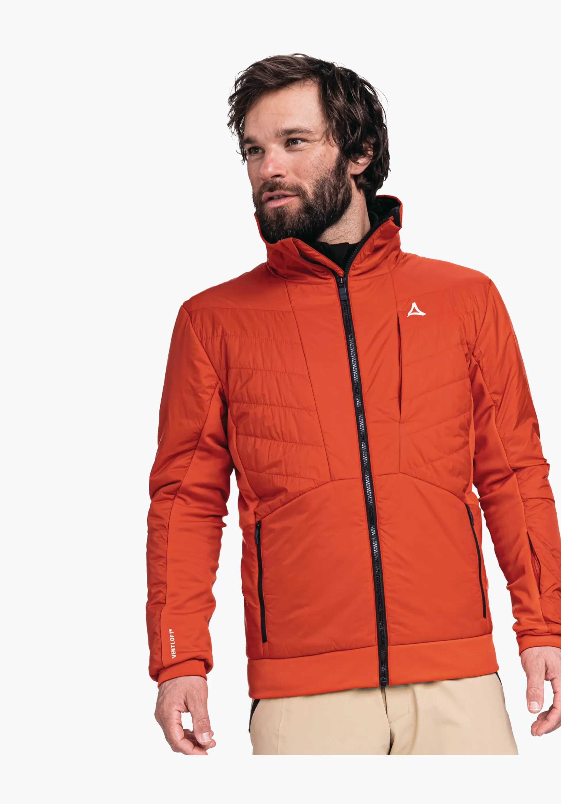 MEN SCHÖFFEL Skiing | Down- / Thermojacket<Developed with Felix Neureuther orange