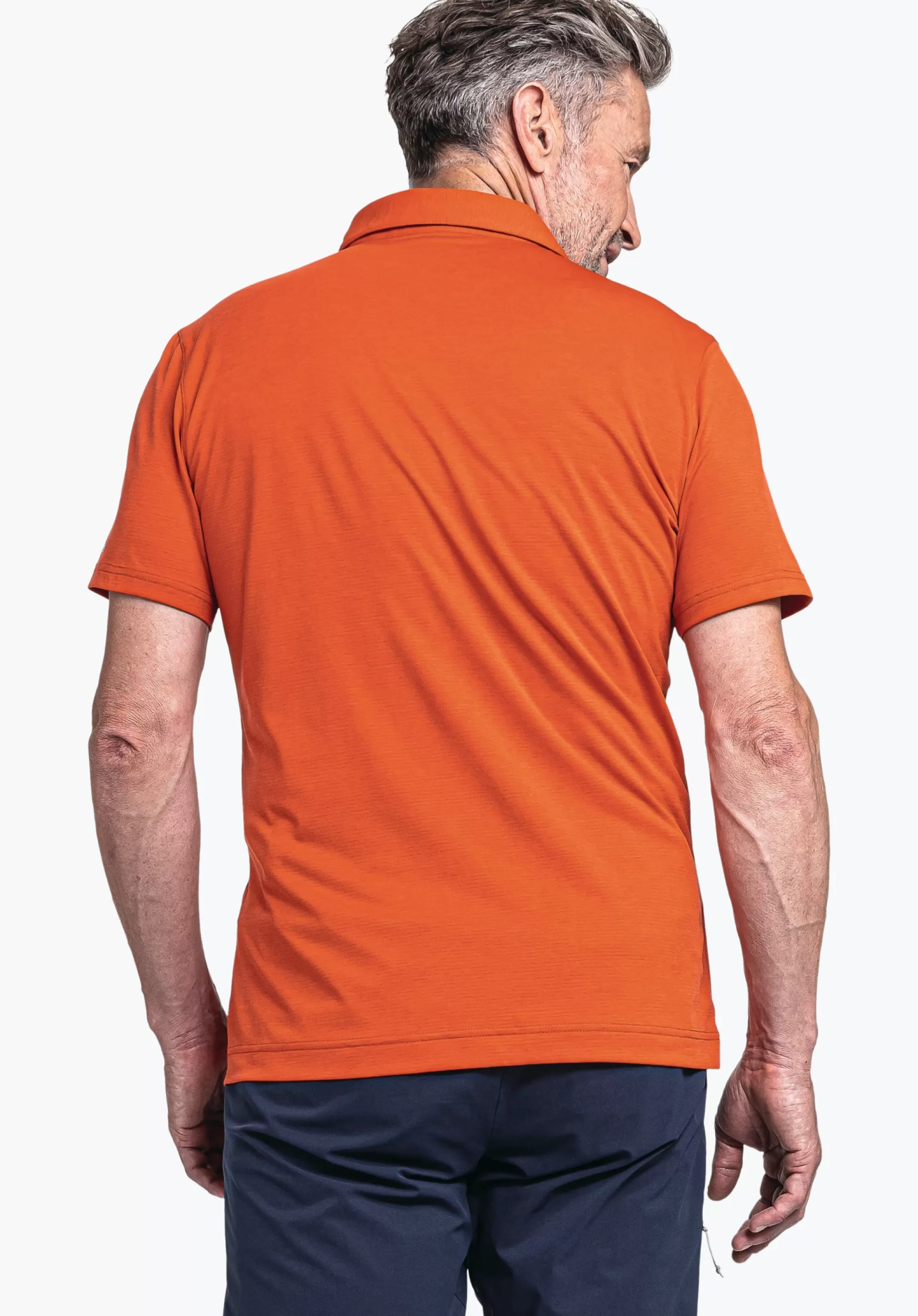 MEN SCHÖFFEL <Eco friendly & stylish polo orange