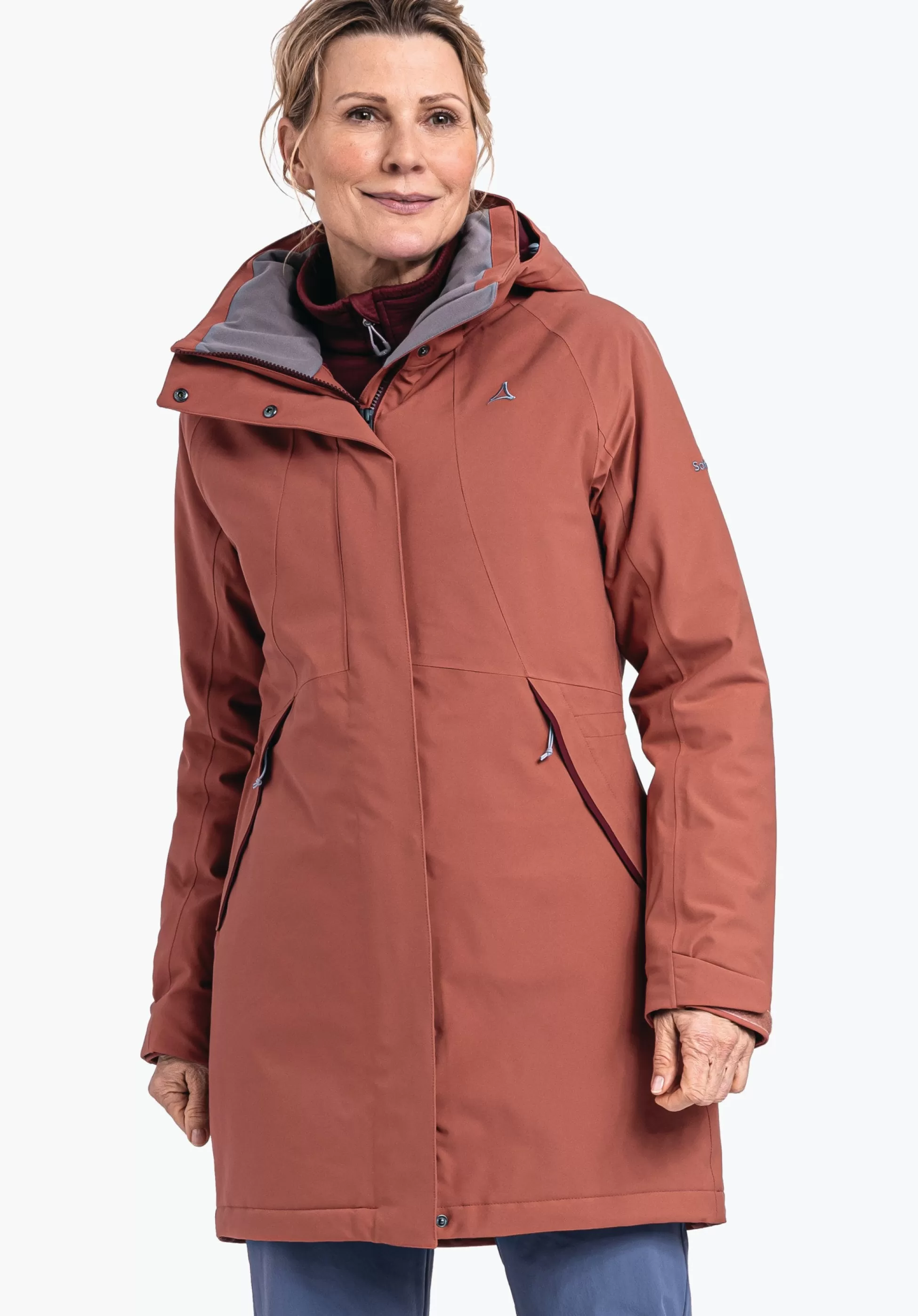 WOMEN SCHÖFFEL Trek & Hike | Parka / Coat | Outdoor Jackets<Elegant parka for comfortable hikes rot