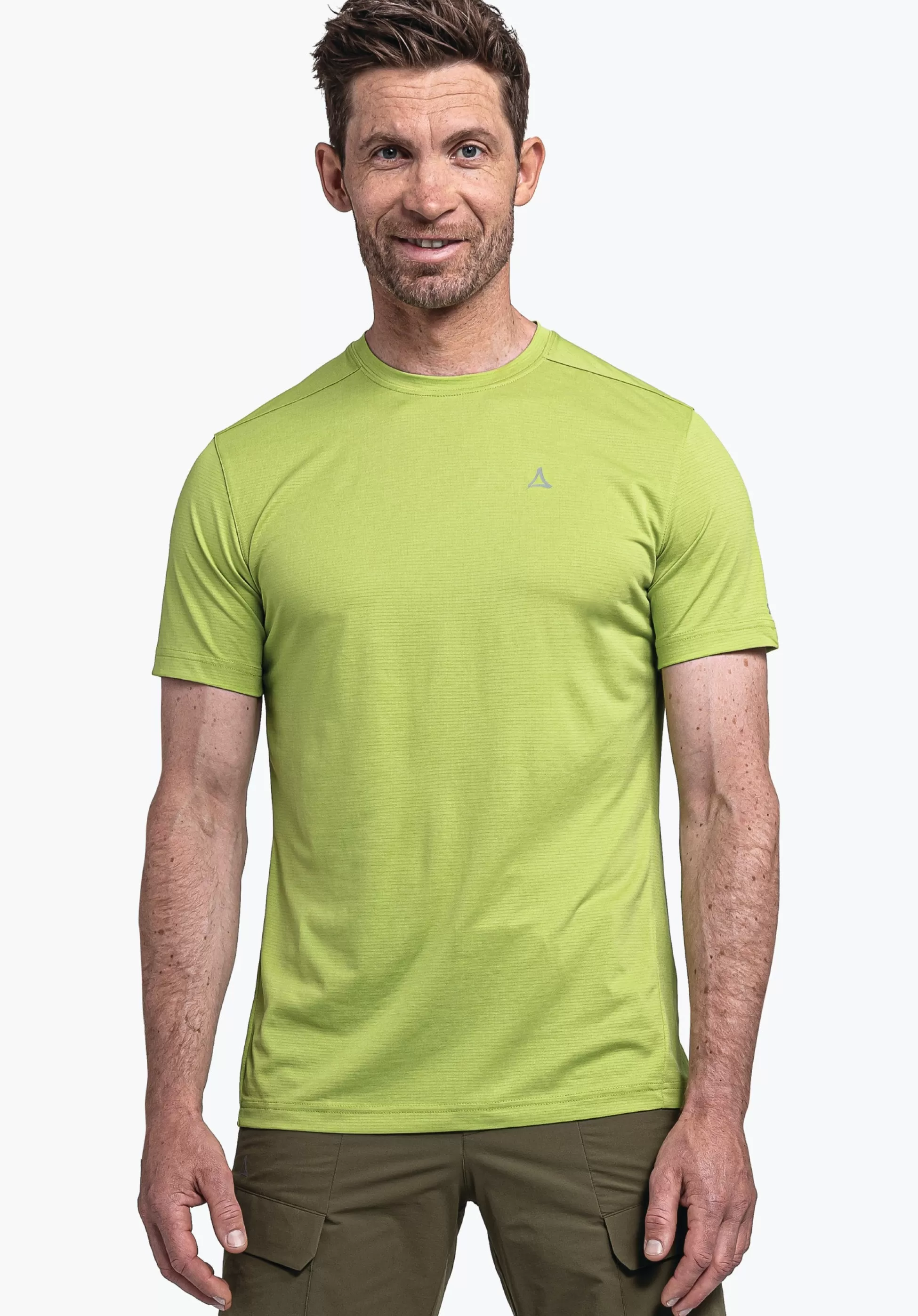 MEN SCHÖFFEL <Environmentally friendly & comfortable shirt orange