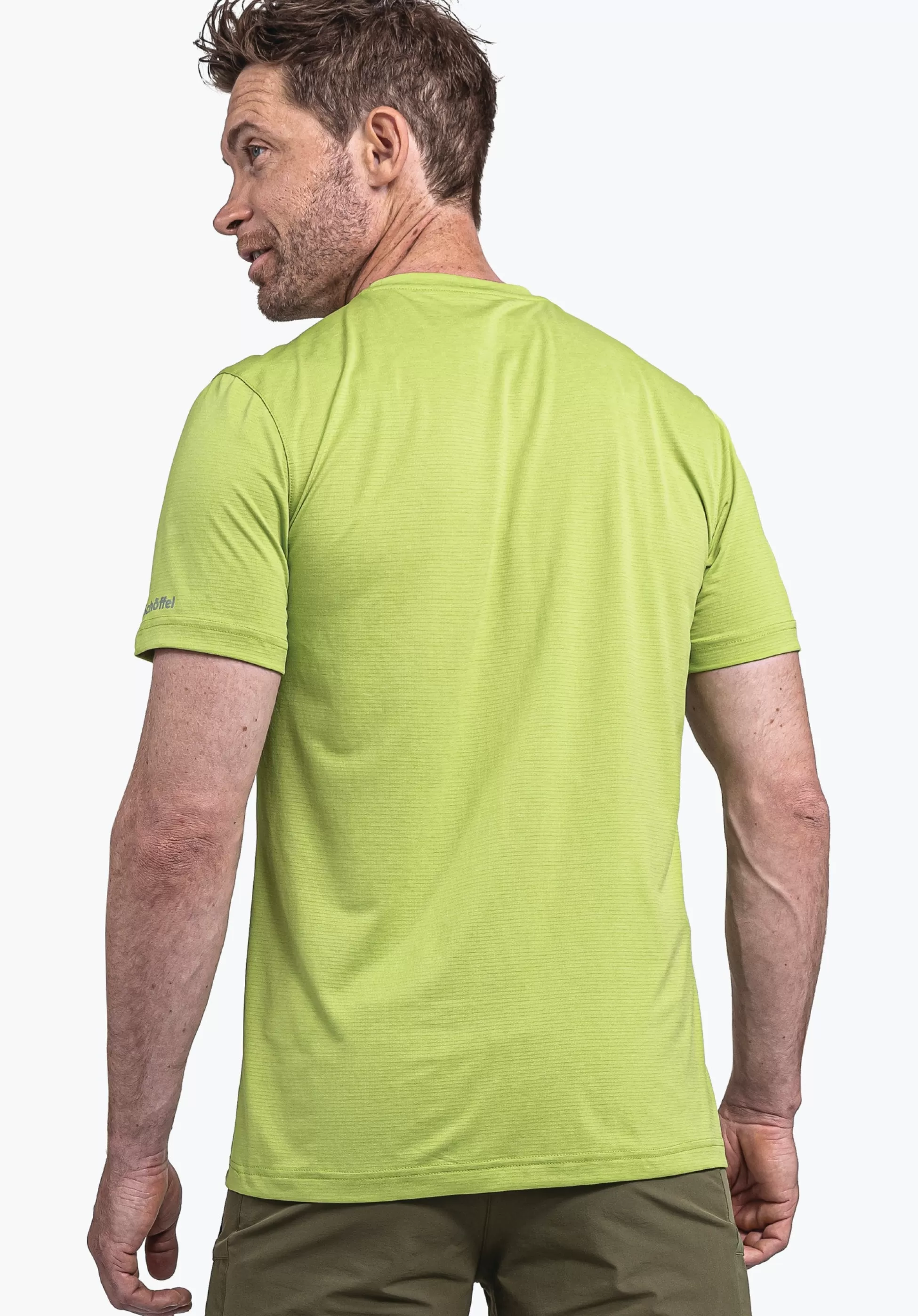 MEN SCHÖFFEL <Environmentally friendly & comfortable shirt orange