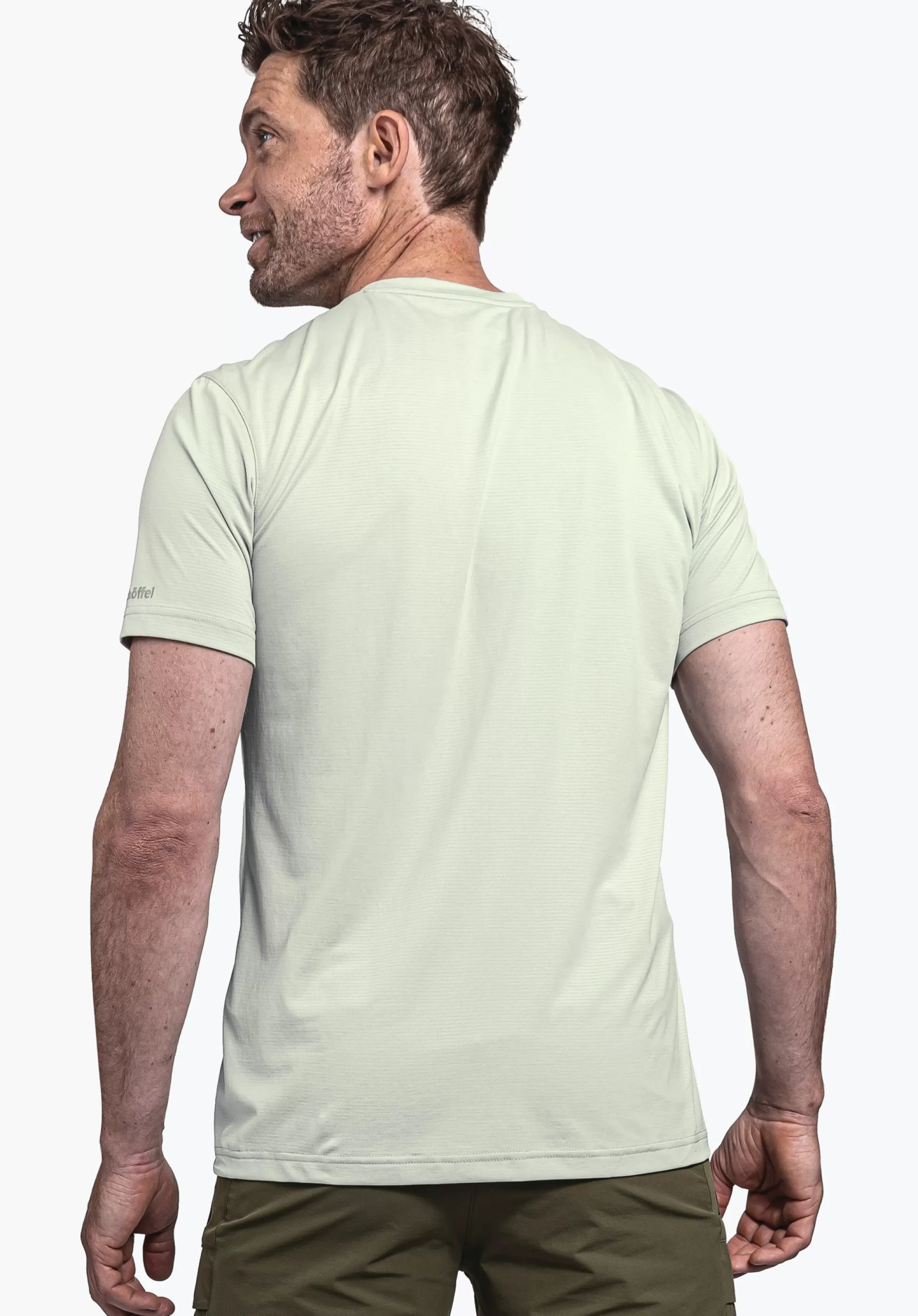 MEN SCHÖFFEL <Environmentally friendly & comfortable shirt orange