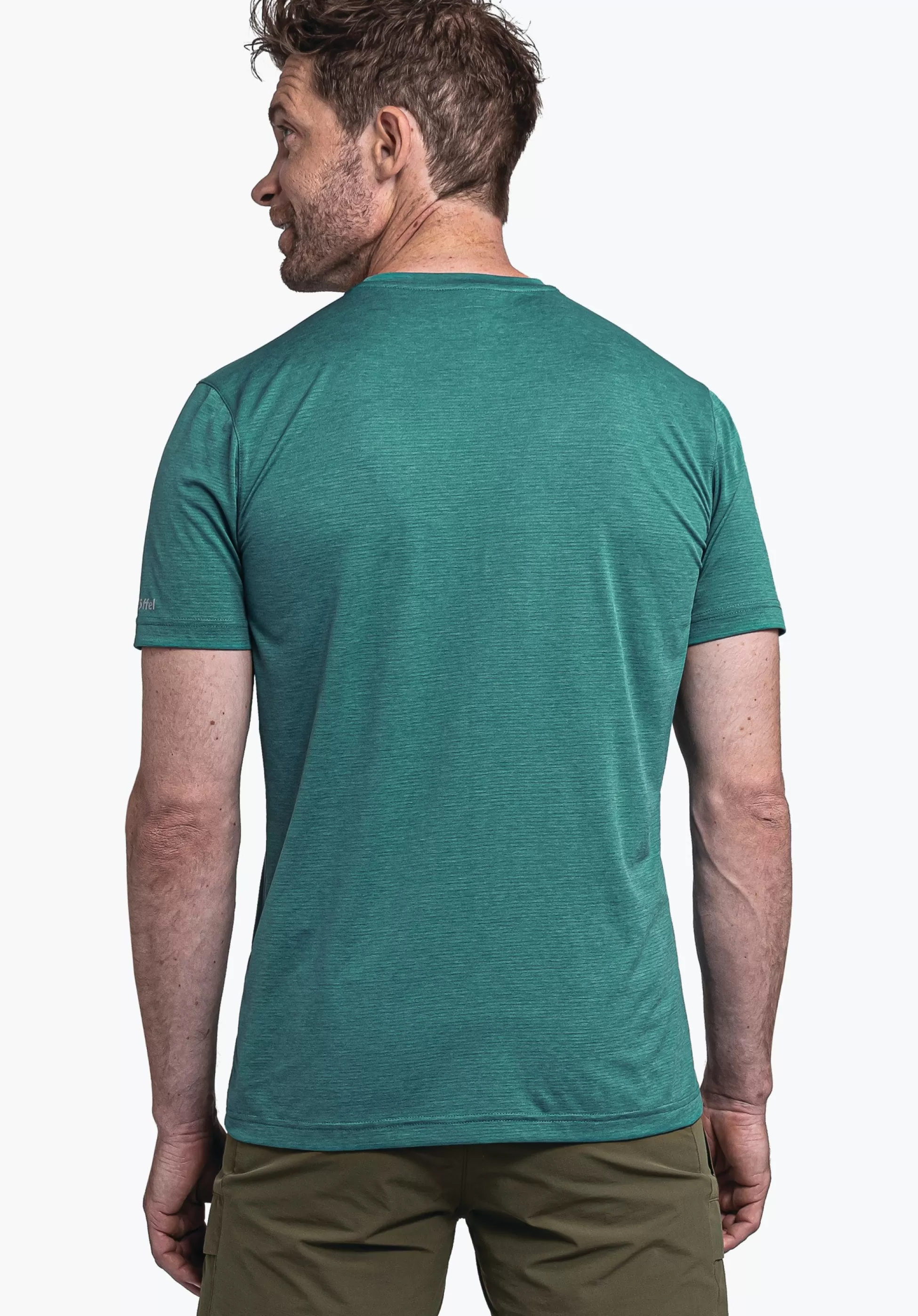MEN SCHÖFFEL <Environmentally friendly t shirt for hiking grün