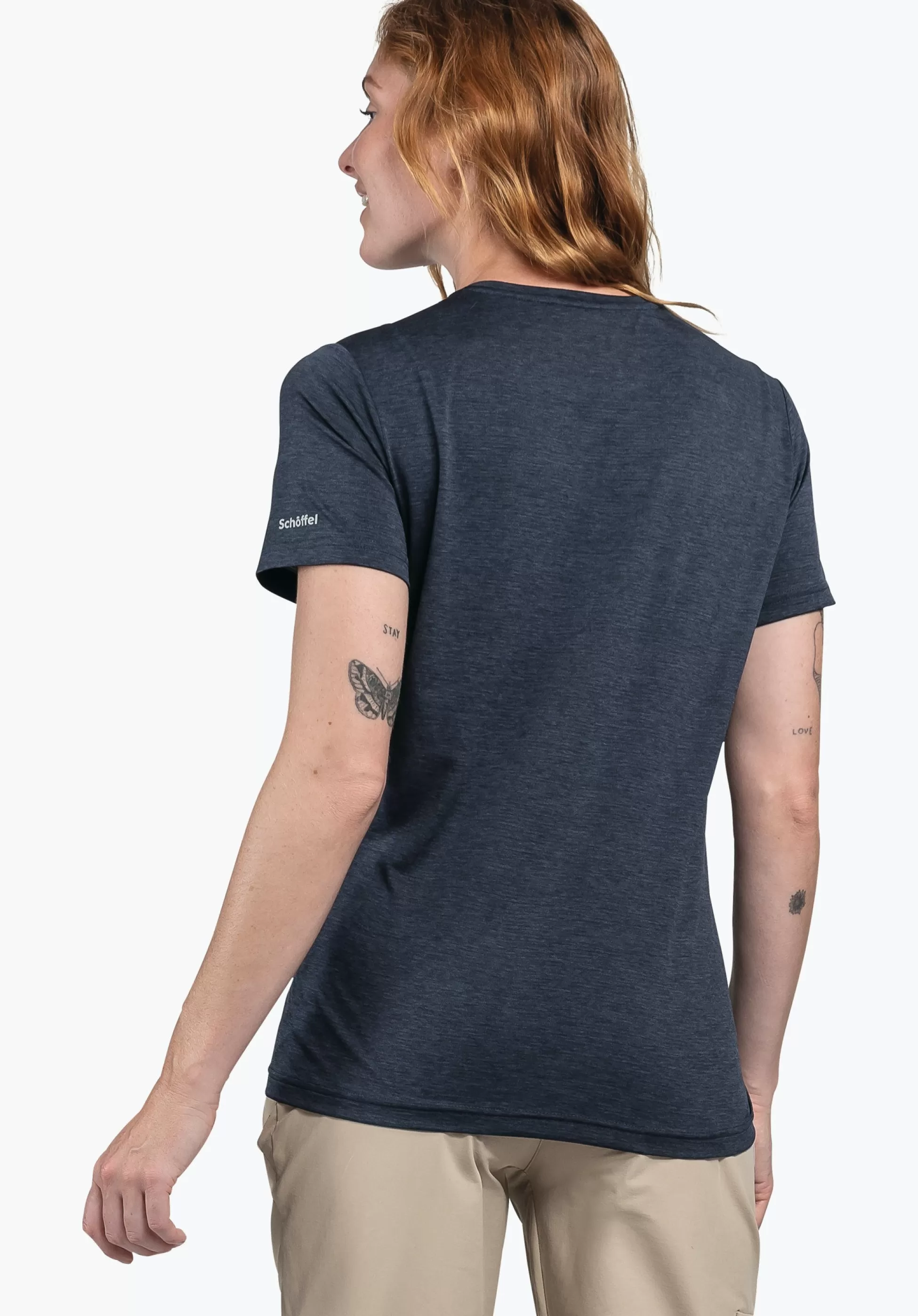 WOMEN SCHÖFFEL <Environmentally friendly t shirt for hiking weiß