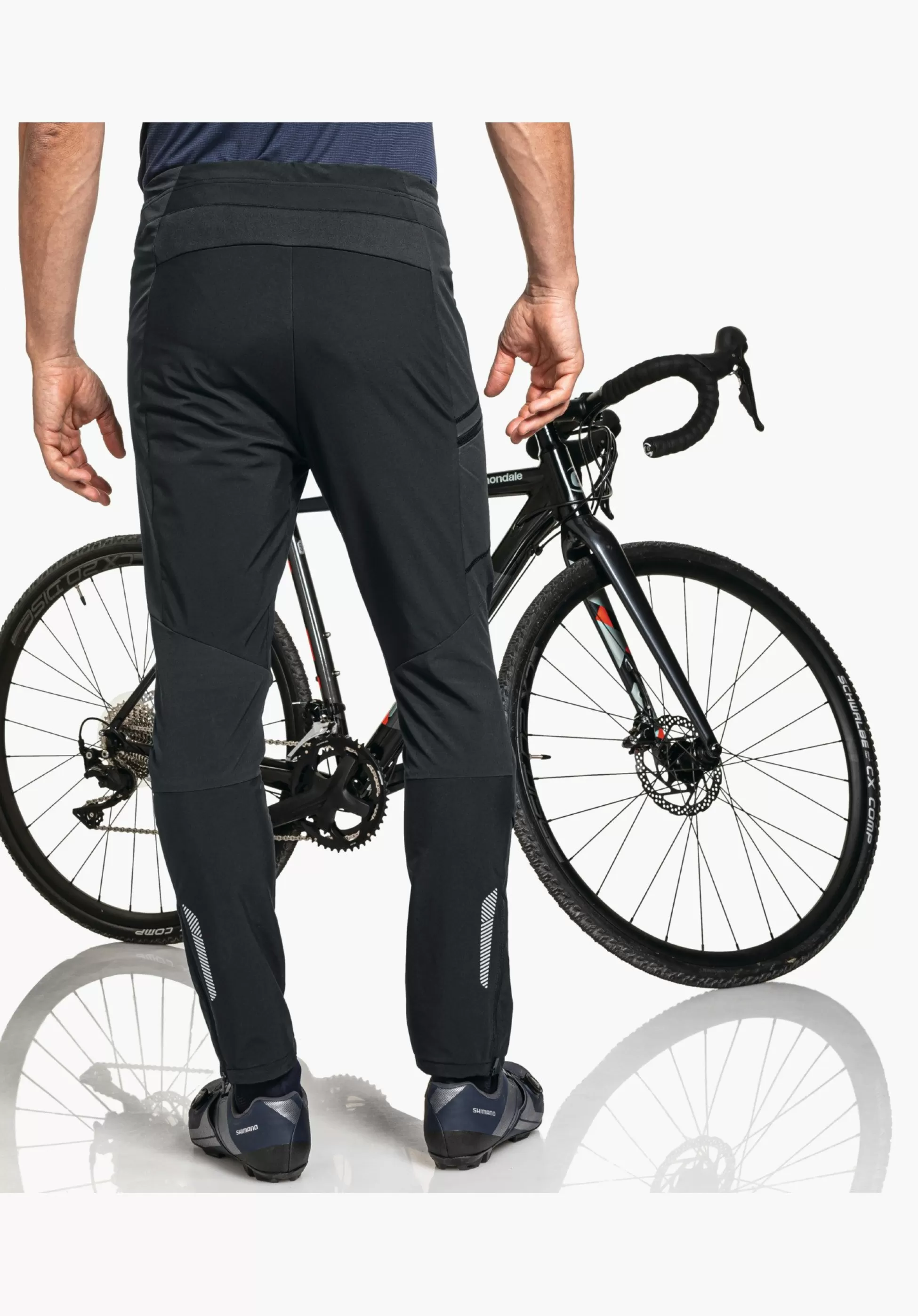 MEN SCHÖFFEL Bike | Pants Long<Ergonomically cut gravel pants black